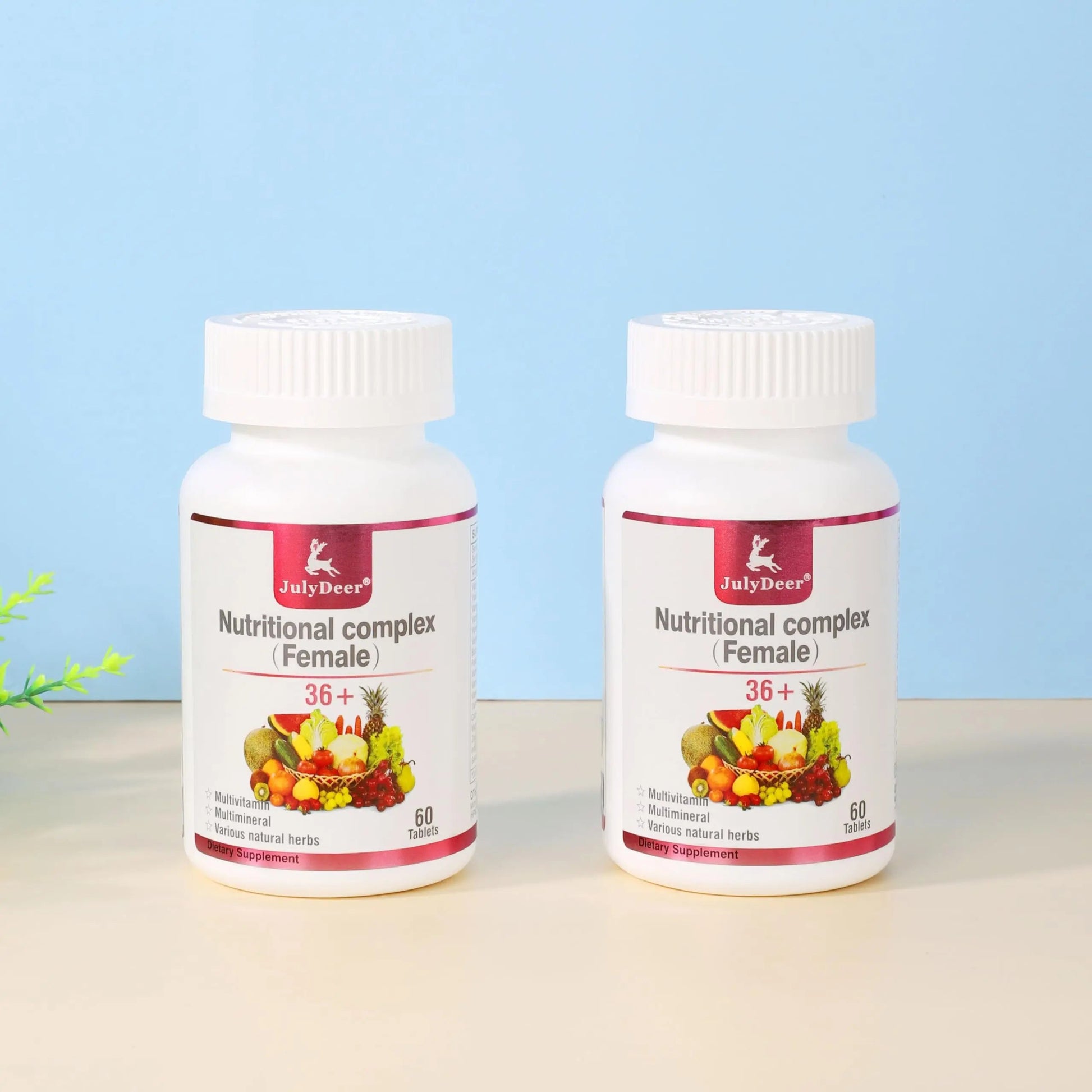 JulyDeer One Daily Tablet Multivitamin for Women - Complete Multimineral with Vitamin A, C, D, E and B-Complex, Zinc & More for Women's Immunity JulyDeer buy supplements canada
