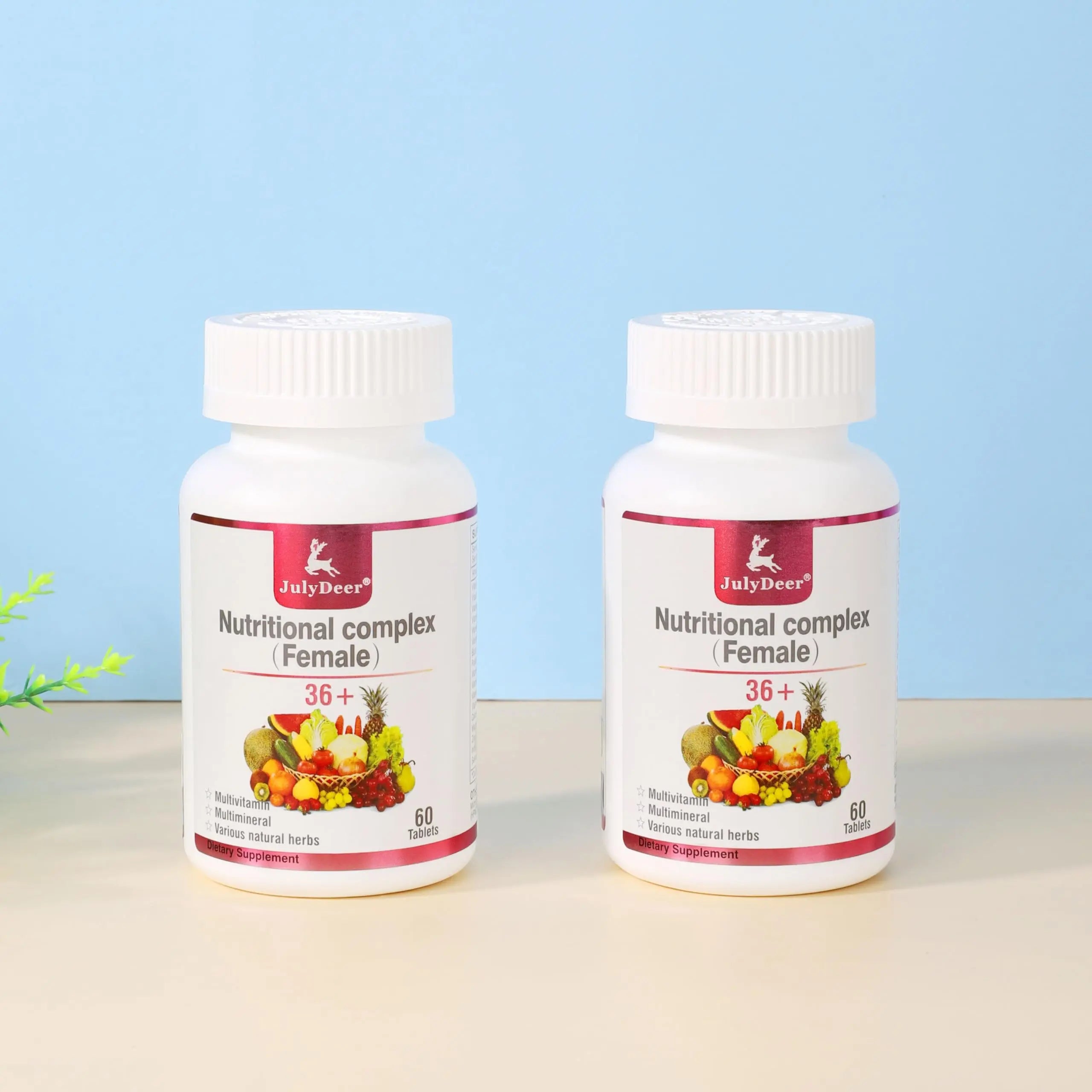 JulyDeer One Daily Tablet Multivitamin for Women - Complete Multimineral with Vitamin A, C, D, E and B-Complex, Zinc & More for Women's Immunity JulyDeer buy supplements canada