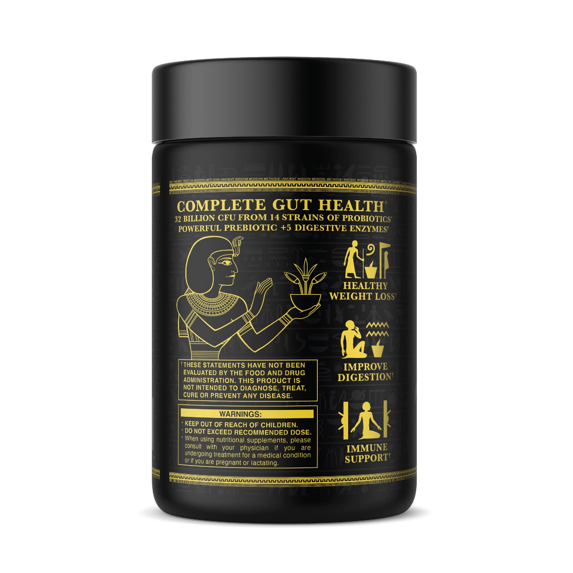 Ambrosia Flora Digestive Enzymes with Probiotics & Prebiotics | 32 Billion CFU Gut Health Supplement | Plant Based, Vegan Probiotic | 60 Veggie Capsules (30 Servings) Ambrosia buy supplements canada