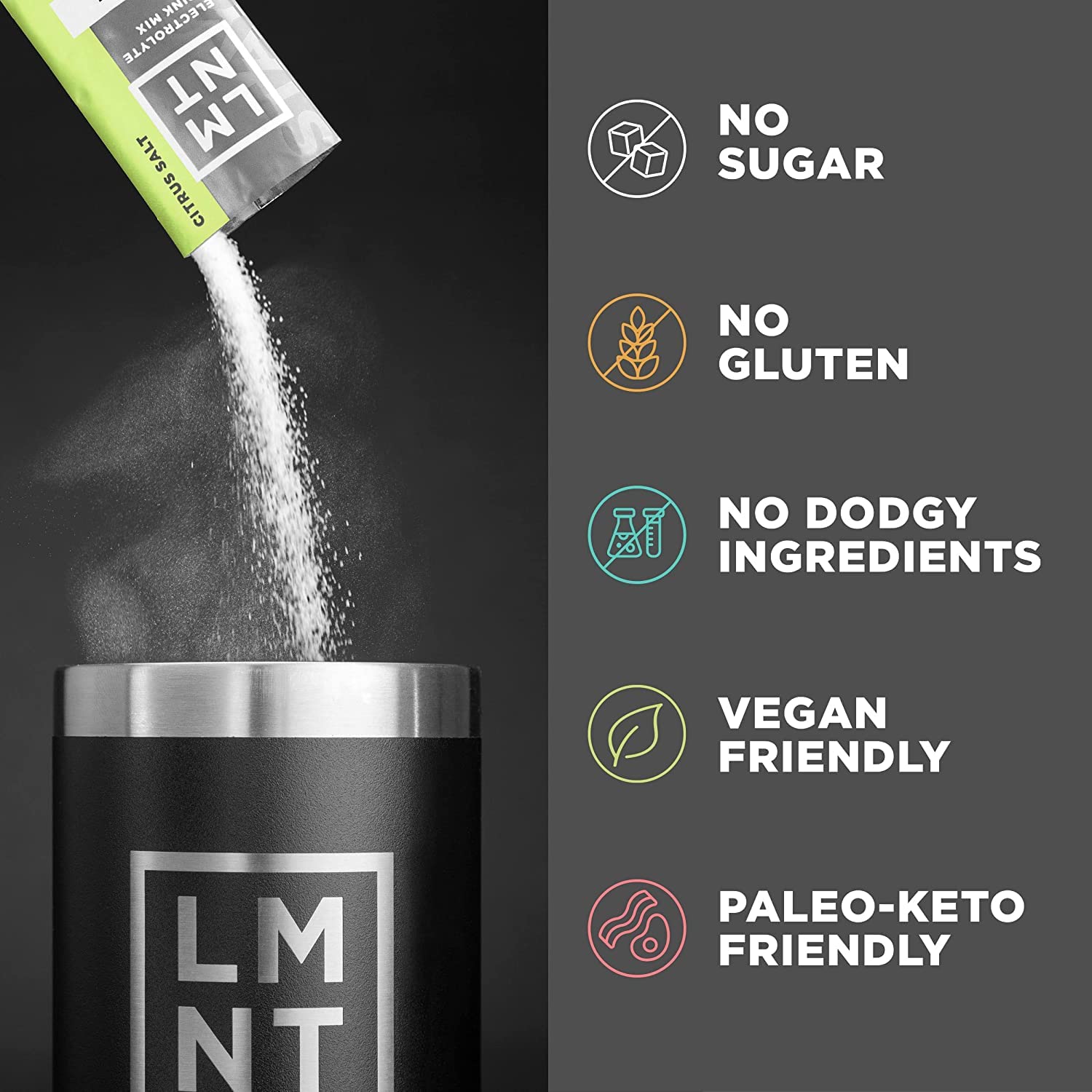 LMNT Zero Sugar Electrolytes - Sample Pack | Drink Mix | 8-Count Drink LMNT buy supplements canada