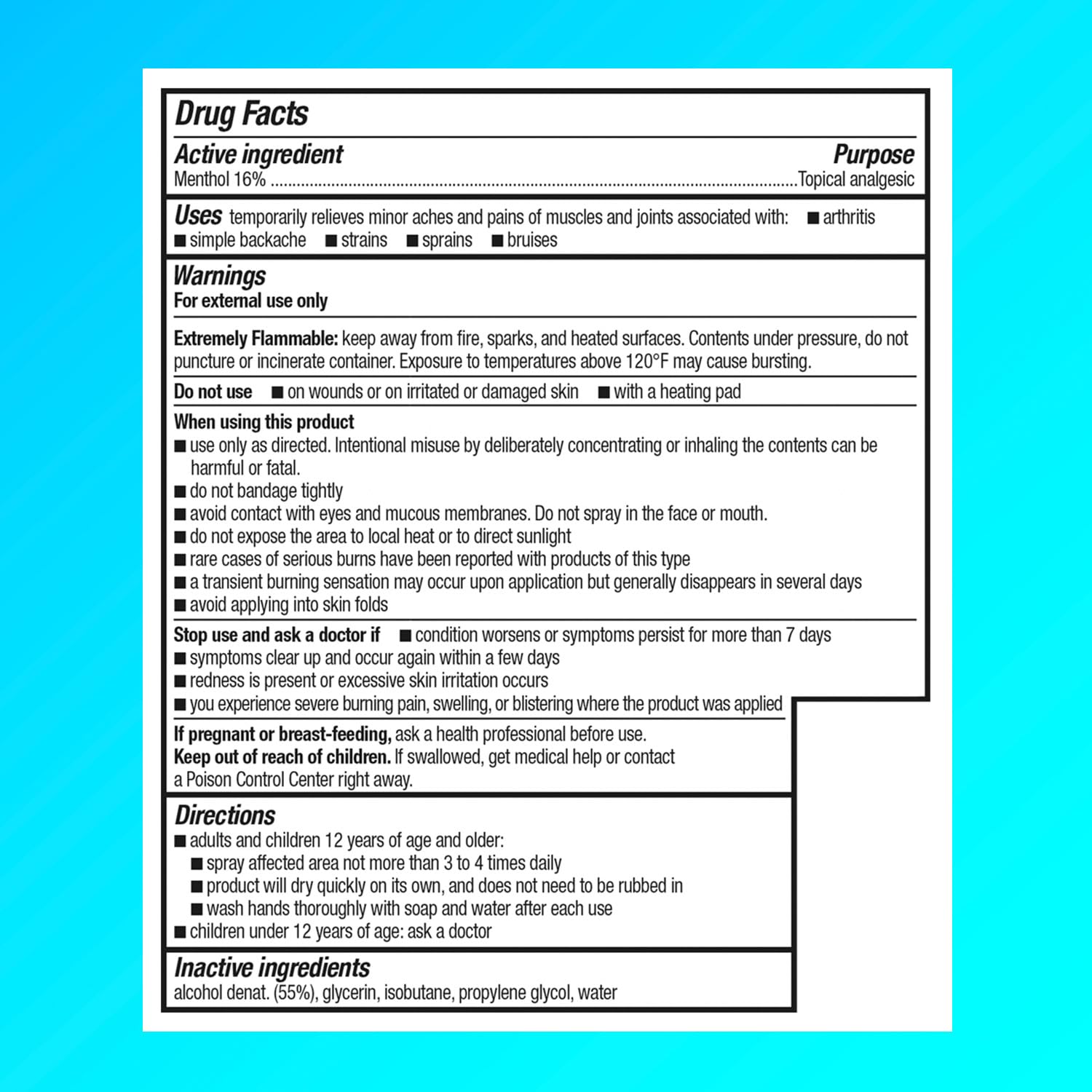 Icy Hot Original Pain Relief Dry Spray, Fast-Acting, Quick-Drying Pain Relief with Max Strength Menthol 16%, Ice and Heat Contrast Therapy for Backaches, Joints, Muscle Strains and Arthritis, 4 oz Icy Hot buy supplements canada