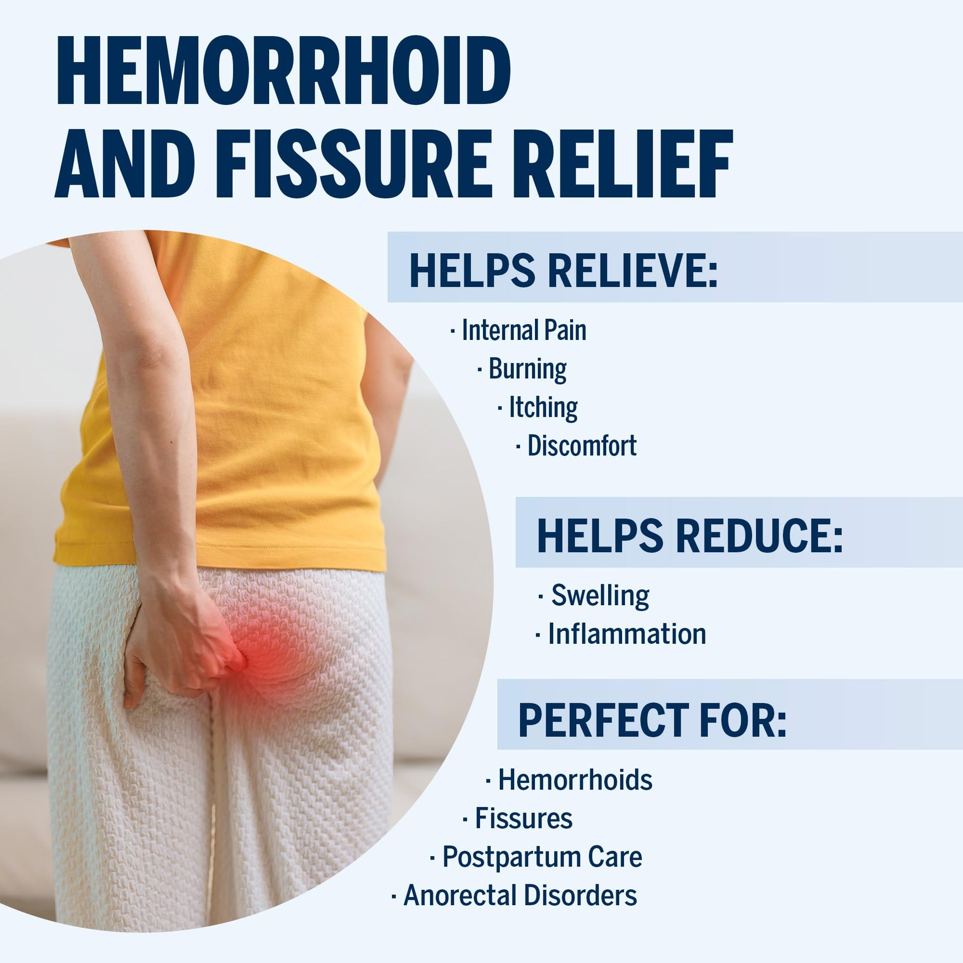 Ariella Hemorrhoid Treatment Suppository Gel: Natural & Herbal - Relieve Itching Burning Discomfort - Internal Relief - New Rounded Applicator - Nighttime Use (Pack of 6, Old) Ariella buy supplements canada