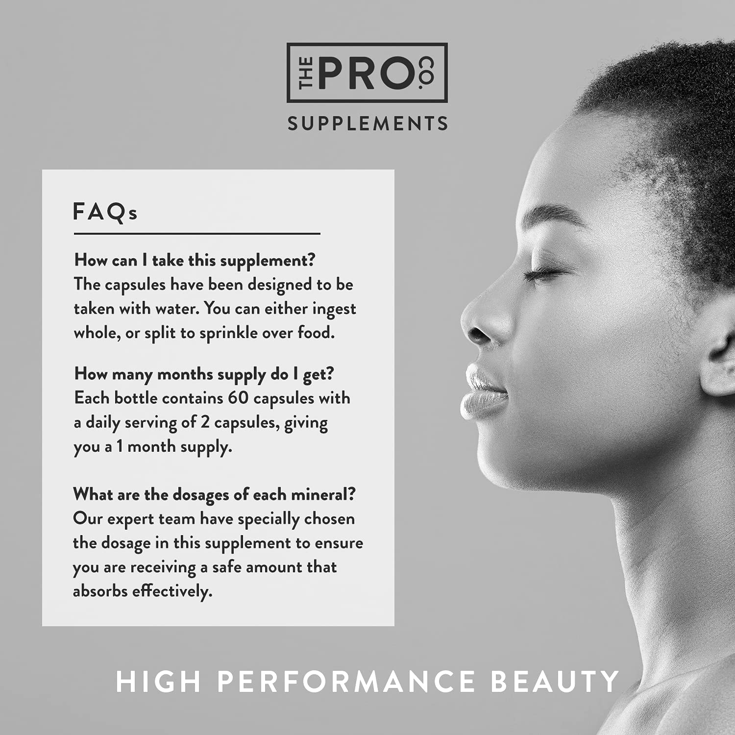 Premium Vegan Collagen Booster Supplement - Hair Skin & Nails Vitamins The Pro Co buy supplements canada