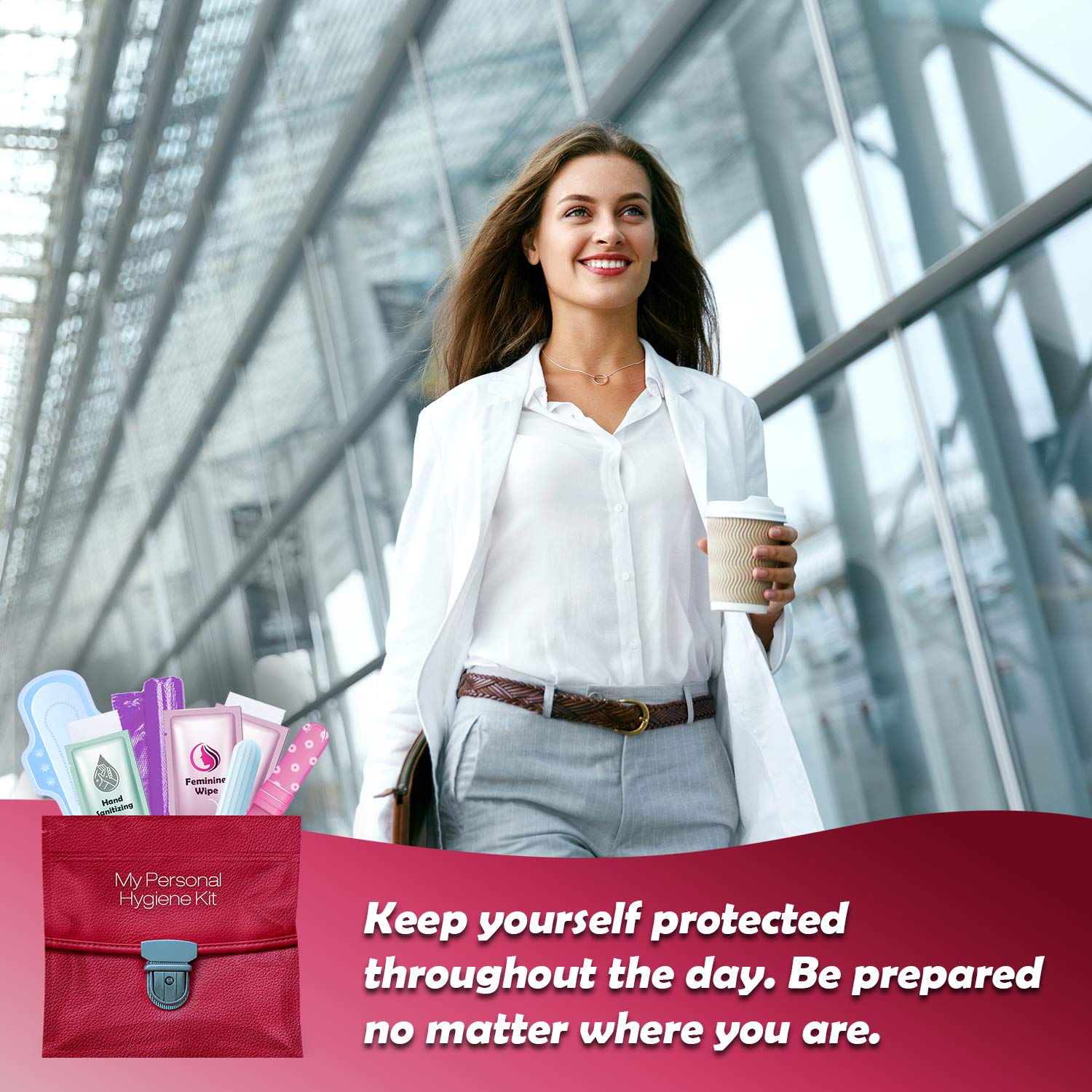 Menstrual Kit All-in-One | Convenience on The Go | Single Period Kit Pack for Travelling, Tweens pH Advantage buy supplements canada