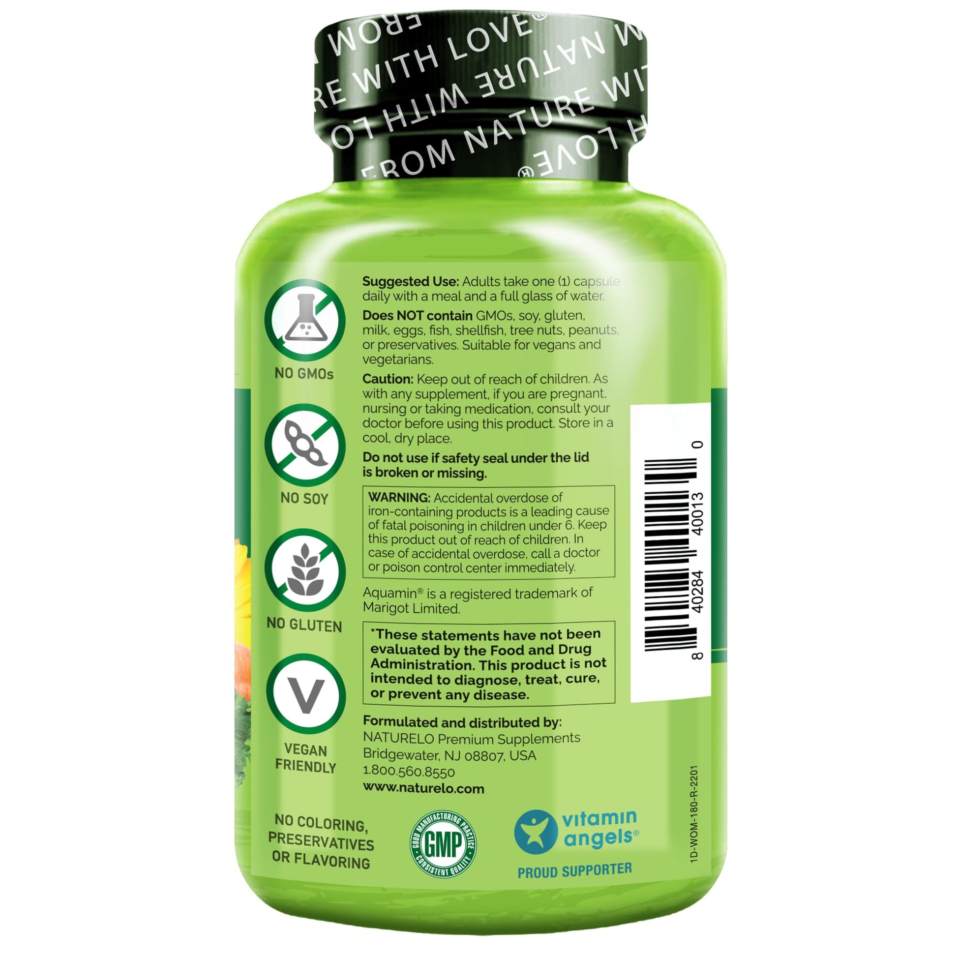 NATURELO One Daily Multivitamin for Women - Energy Support - Whole Food Supplement NATURELO buy supplements canada