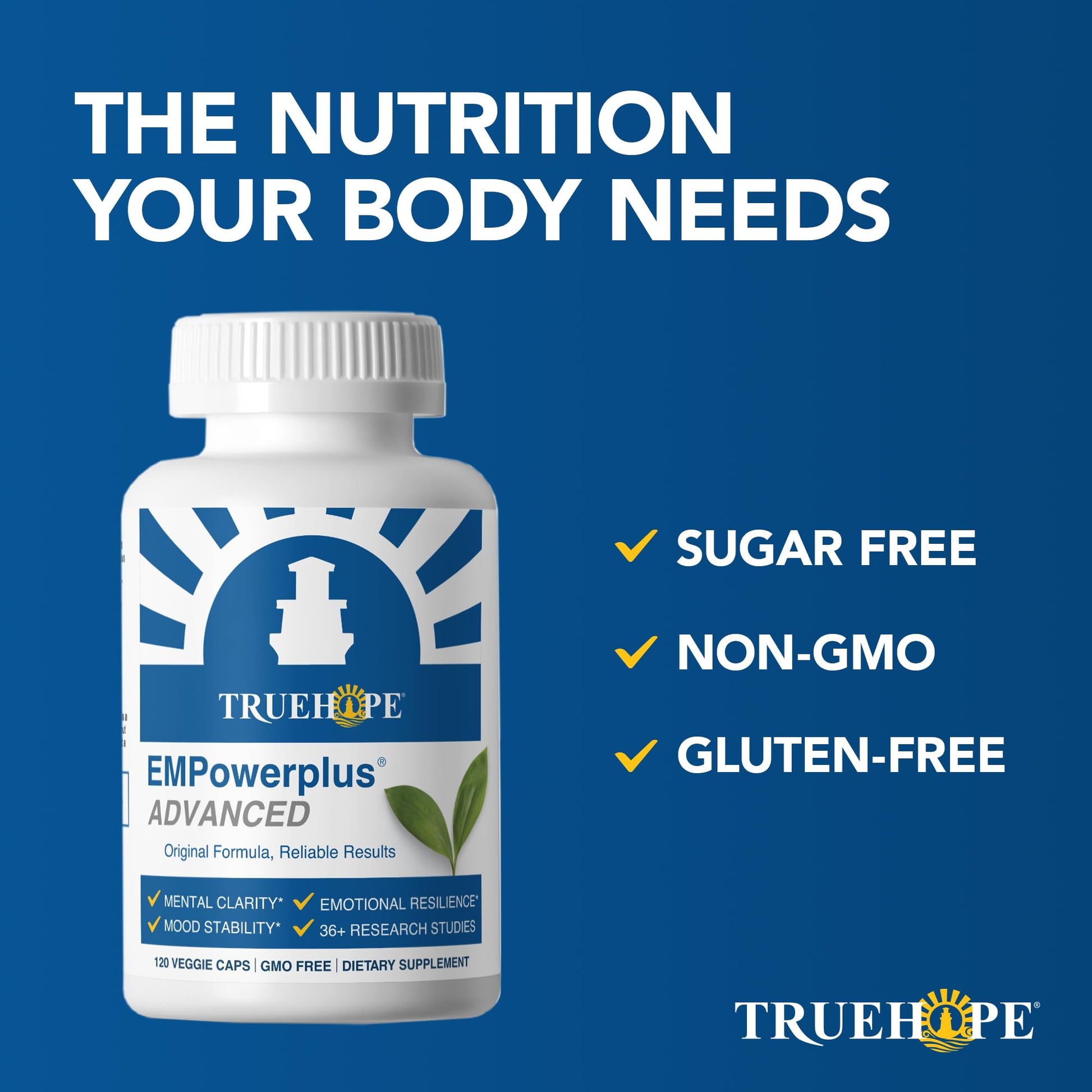 Truehope EMPowerplus Advanced Multivitamin for Women & Men - Broad-Spectrum Multivitamins & Chelated Minerals | 1000% Better Absorption | 37 Research Studies & 28 Years of Success | 30 Day Supply Truehope buy supplements canada
