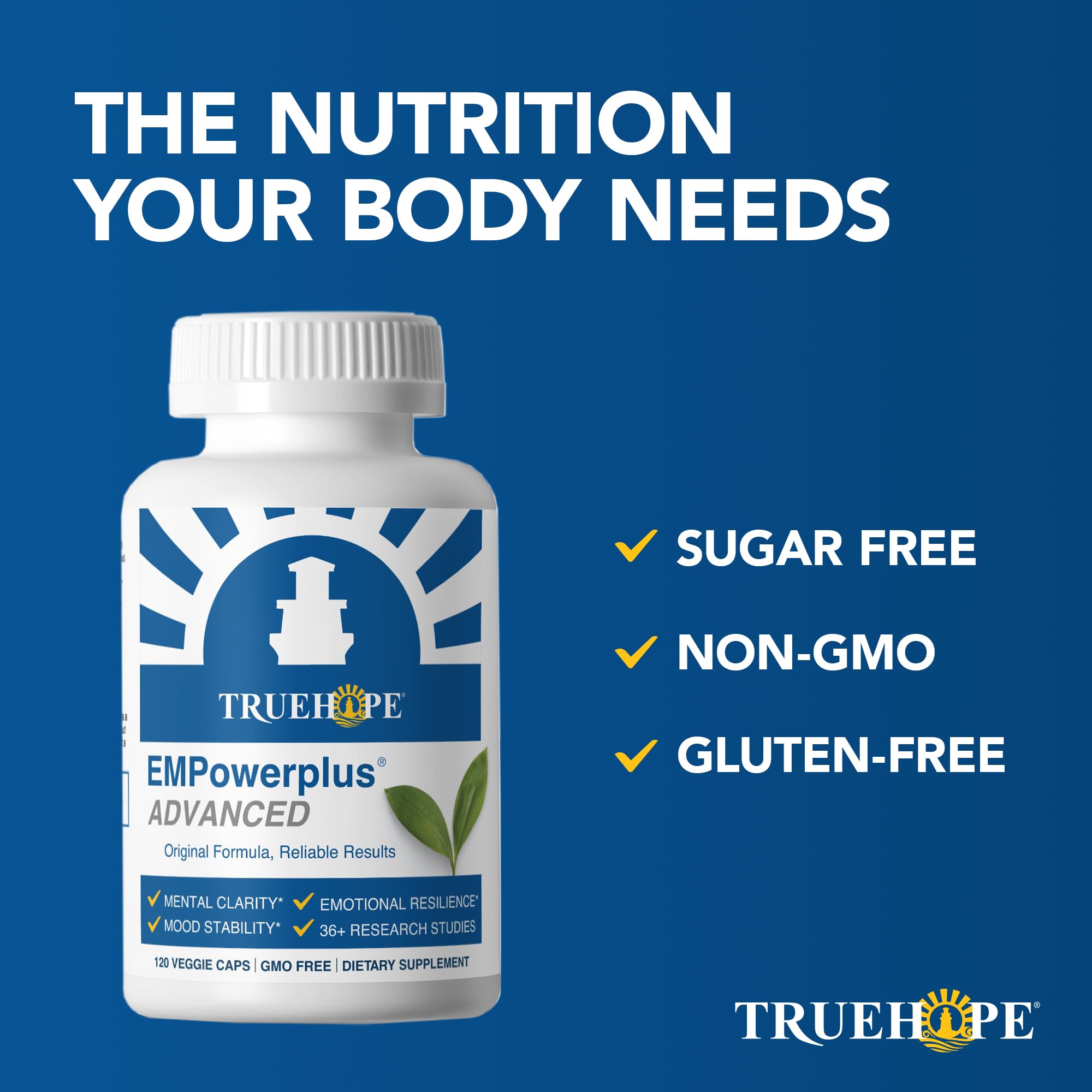 Truehope EMPowerplus Advanced Multivitamin for Women & Men - Broad-Spectrum Multivitamins & Chelated Minerals | 1000% Better Absorption | 37 Research Studies & 28 Years of Success | 30 Day Supply Truehope buy supplements canada