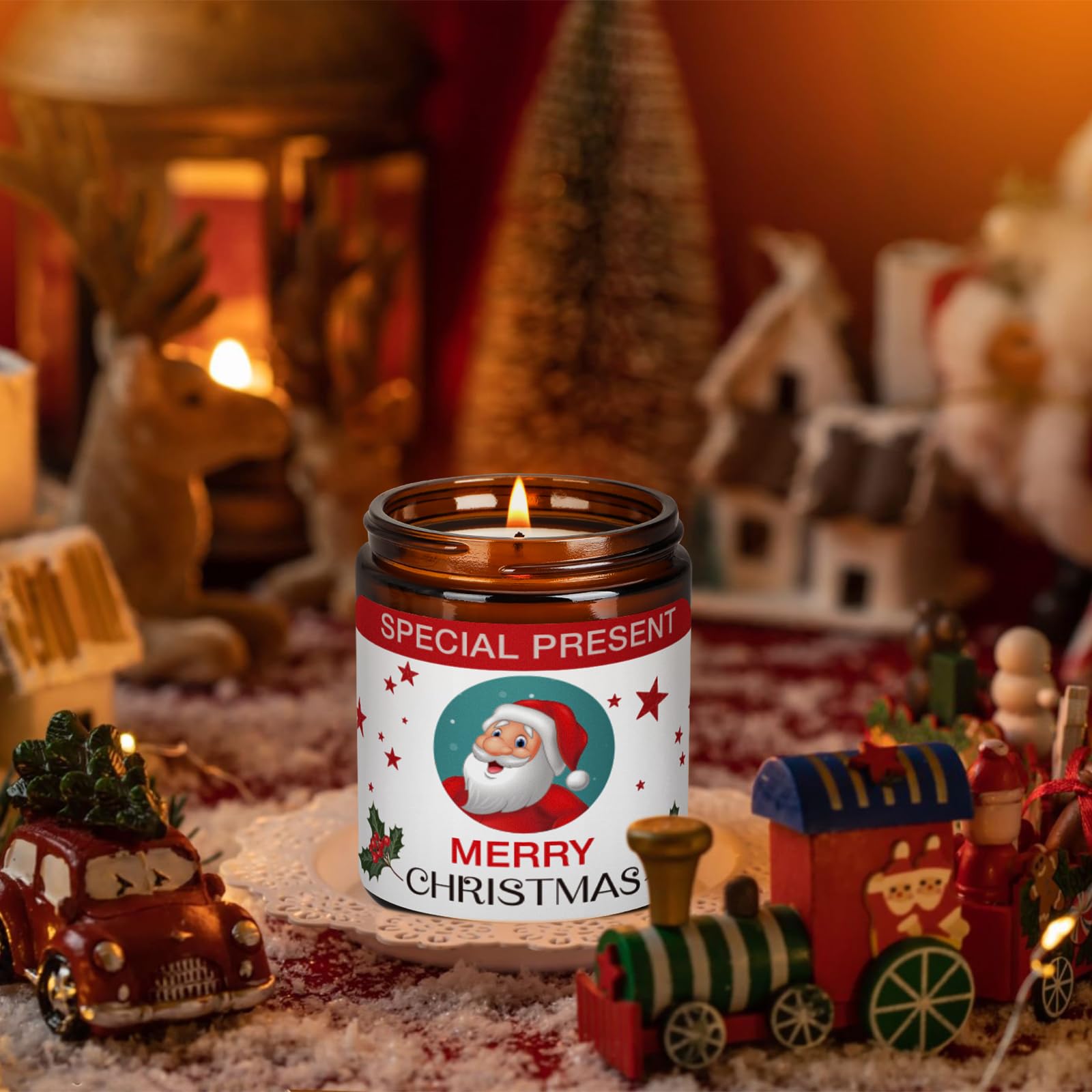 Christmas Candle Set Scented Candle Gift Set, 4 Pack 28 oz Christmas Scented Candles Over 180 Hours YINUO LIGHT buy supplements canada
