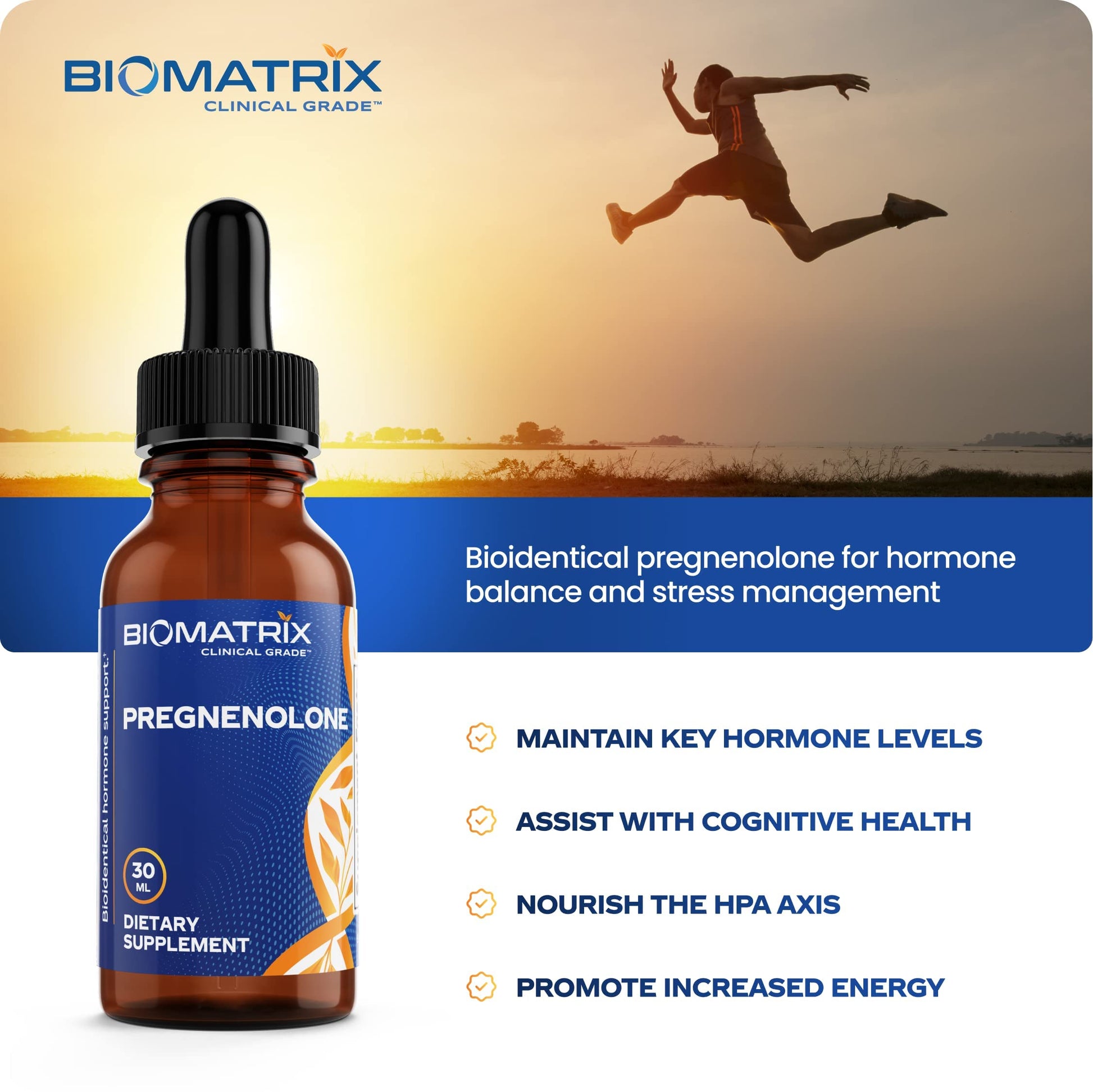BioMatrix Pregnenolone 2.4 mg Per Dose, 1,200 mg Total (Equivalent to 3,000 mg of Oral BioMatrix buy supplements canada