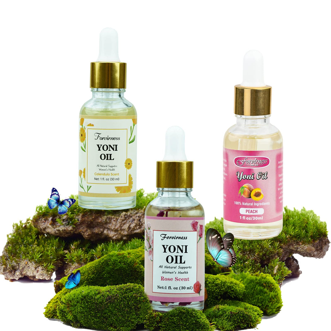 3 Packs Natural Yoni Oil Feminine Wash Ph Balanced for Women, Eliminates Vaginal Odor forvirness buy supplements canada