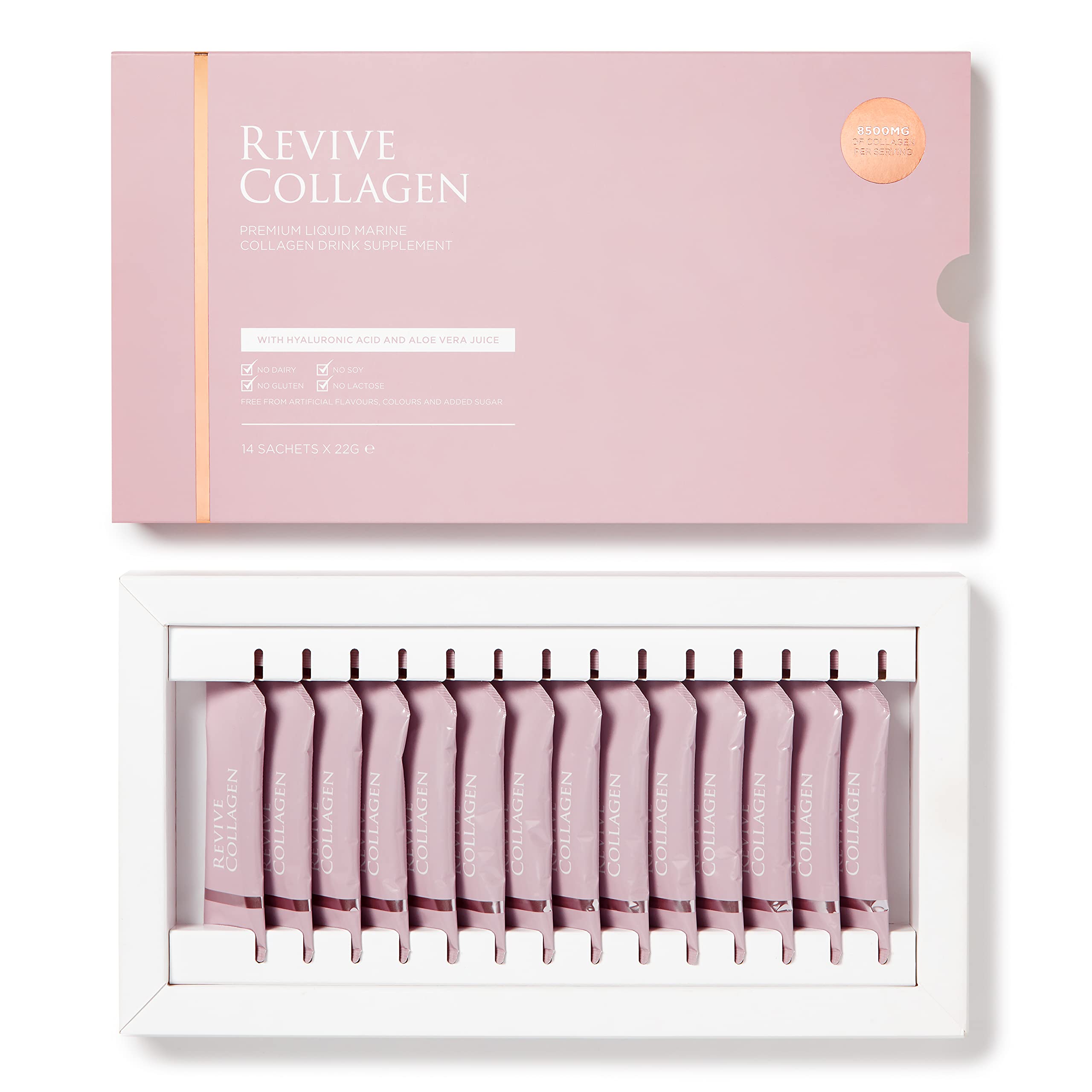 Revive Collagen Premium 8,500mg Hydrolysed Marine Collagen Drink with Added Hyaluronic Acid & Aloe Vera Revive Collagen buy supplements canada