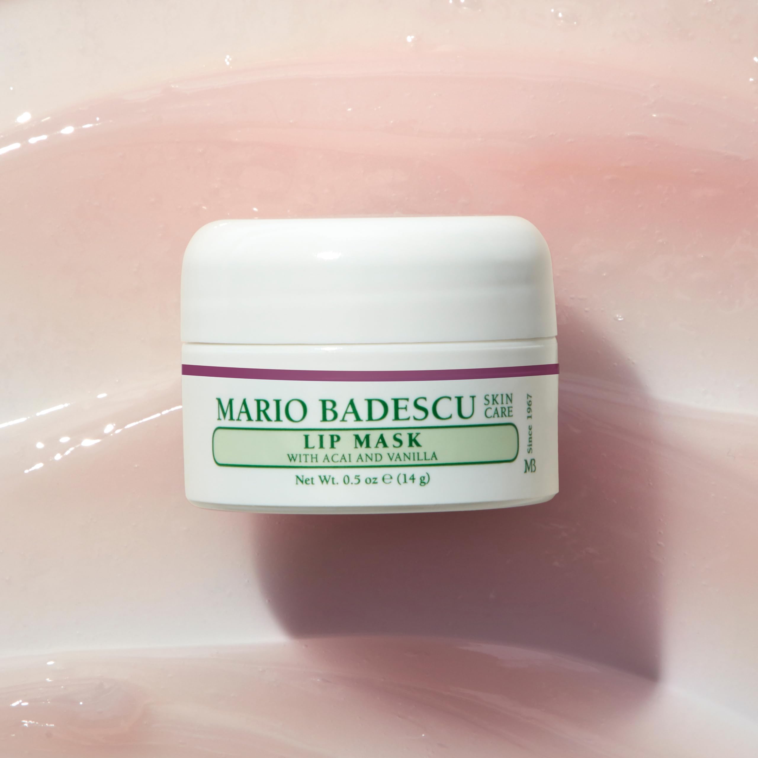 Mario Badescu Lip Mask with Acai and Vanilla for All Skin Types, Overnight Lip Treatment Enriched With Skin Mario Badescu buy supplements canada