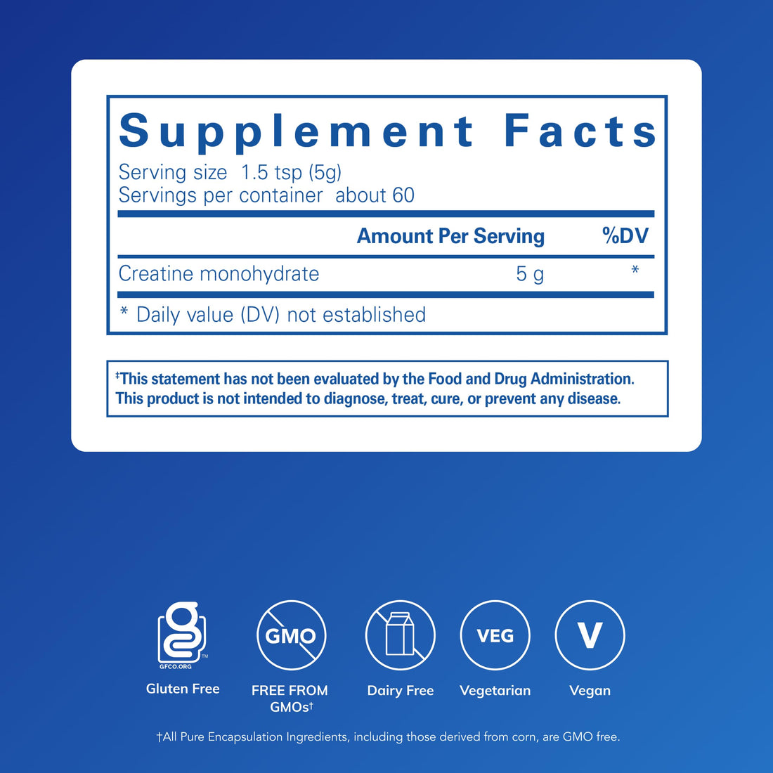 Pure Encapsulations Creatine - Creatine Supplement - Muscle Strength, Performance & Recovery - Pre-Workout Recovery Powder - Gluten-Free, Non-GMO Pure Encapsulations buy supplements canada