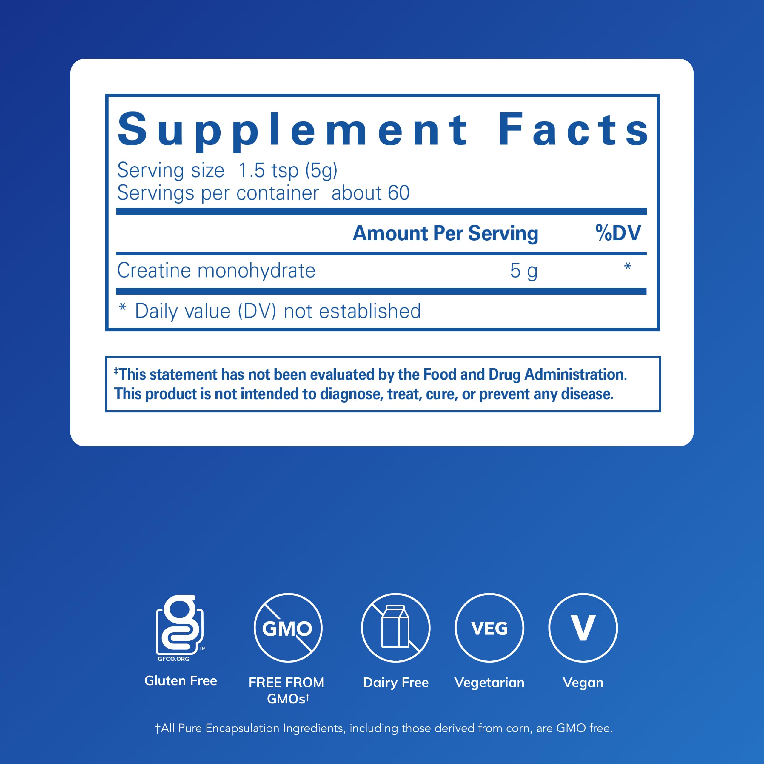 Pure Encapsulations Creatine - Creatine Supplement - Muscle Strength, Performance & Recovery - Pre-Workout Recovery Powder - Gluten-Free, Non-GMO Pure Encapsulations buy supplements canada