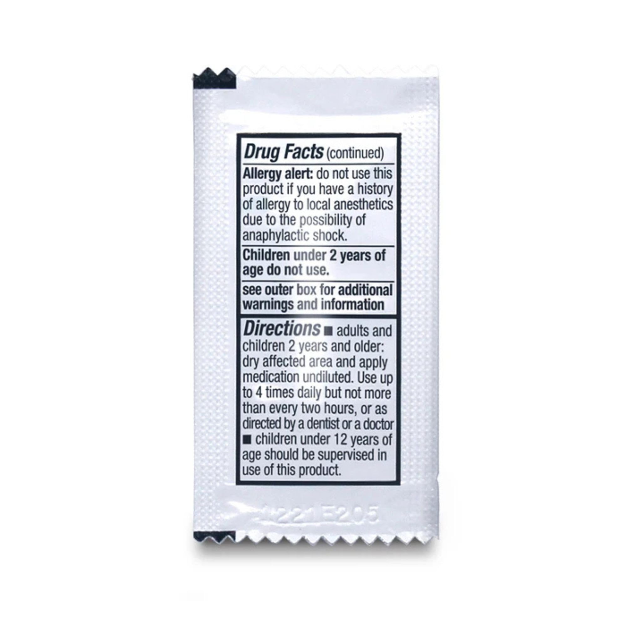 Safetec Oral Pain Relief, .75 g Packets, Box of 144 Safetec buy supplements canada