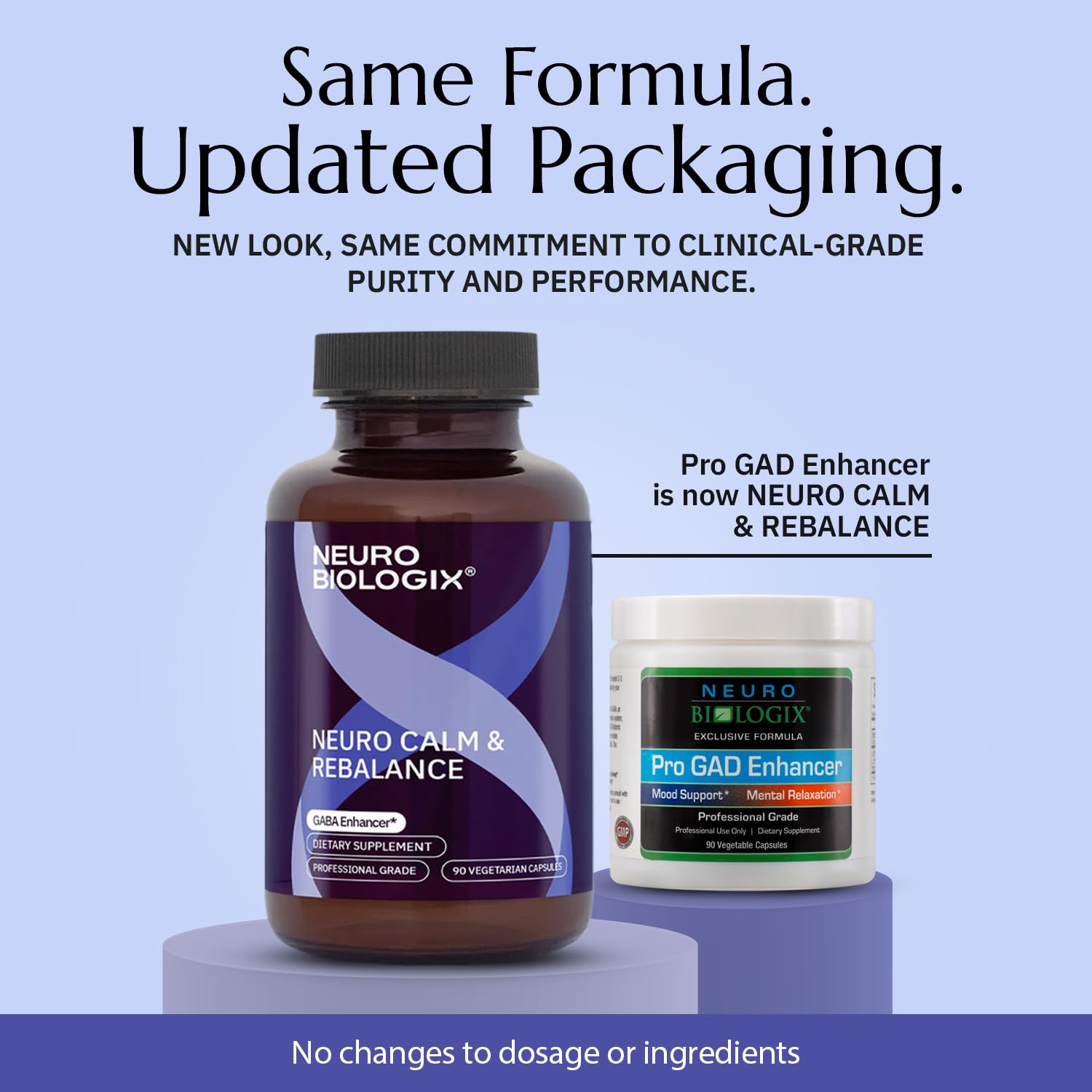 Neurobiologix Neuro Calm & Rebalance, L Theanine, Magnesium, Zinc & Kava Kava Complex for Calm Mood Balance and Stress Support, GABA Activity Support Supplement, Gluten Free, Vegetarian, 90 Capsules Neurobiologix buy supplements canada
