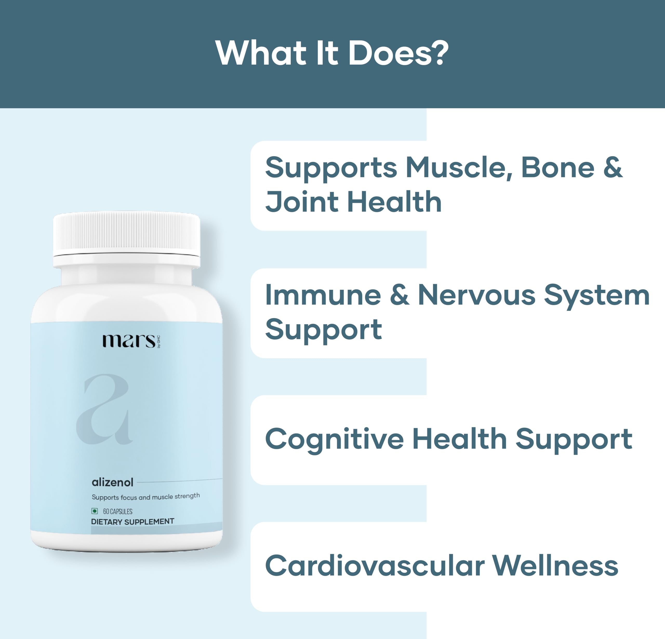 Mars Alizenol Capsules - 60 Capsules | (Pack of 3) mars by GHC buy supplements canada