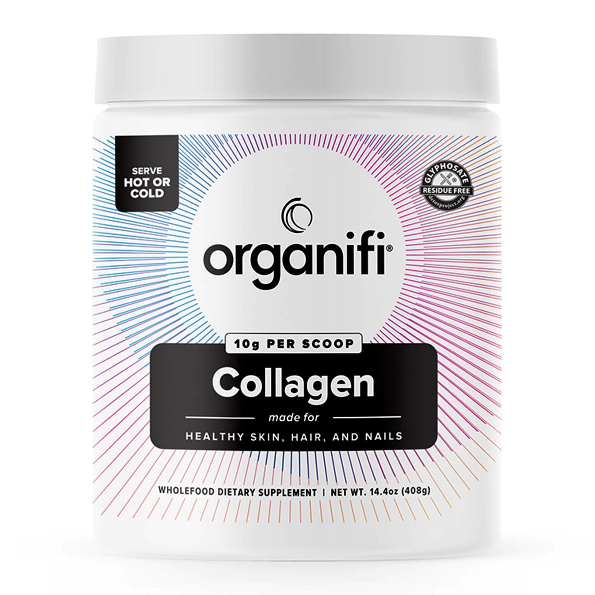 Organifi Unflavored Collagen Powder - Supports Stronger Skin, Nail, and Hair, 40 Servings Organifi buy supplements canada