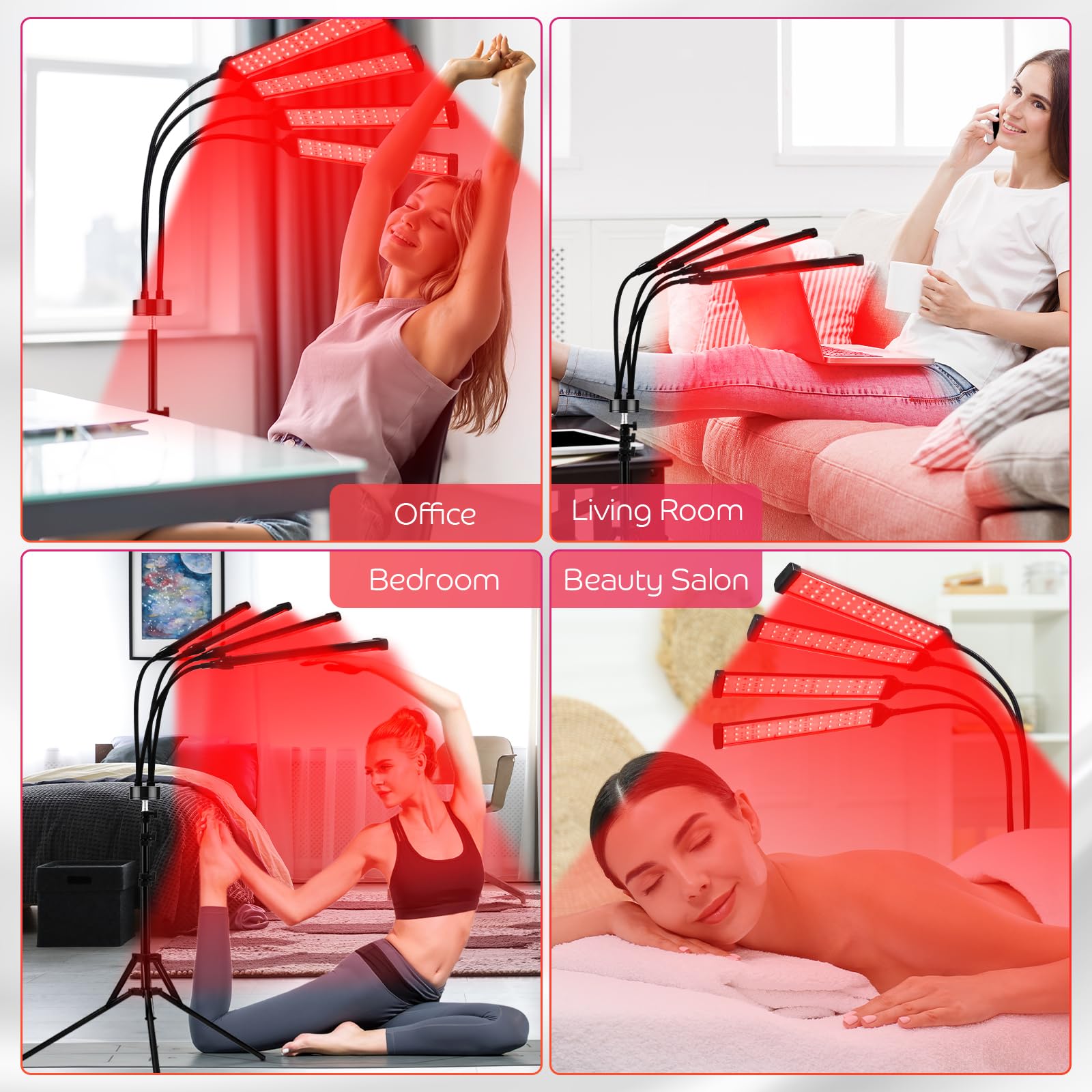 Red Light Therapy for Body, 180LEDs Red Light Therapy Lamp with Tripod, 3-in-1 Chip Designed 660nm ＆850nm Devowellte buy supplements canada