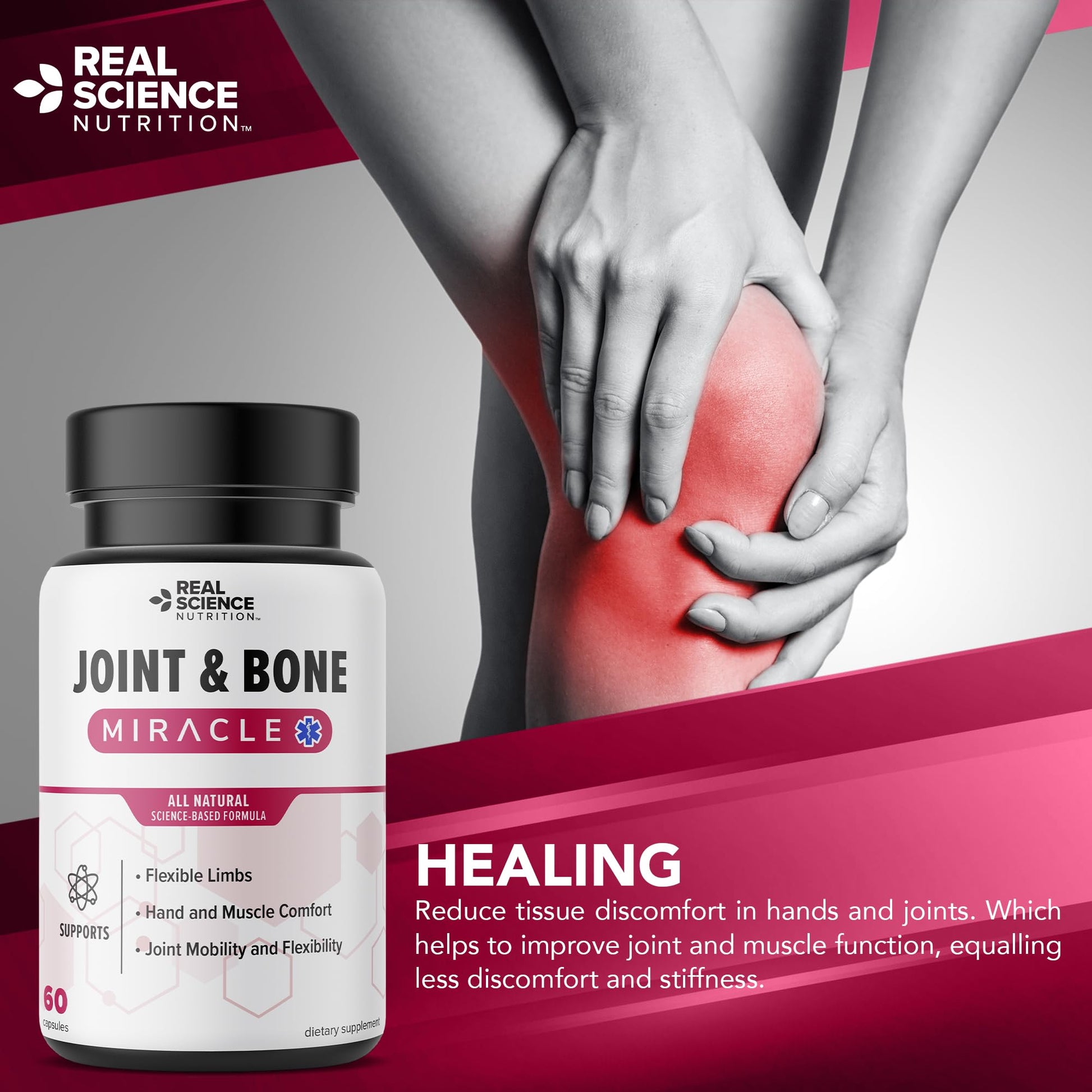 Real Science Nutrition Offers Joint & Bone Miracle for Enhanced Joint Mobility and Alleviating Muscle Discomfort Real Science Nutrition buy supplements canada