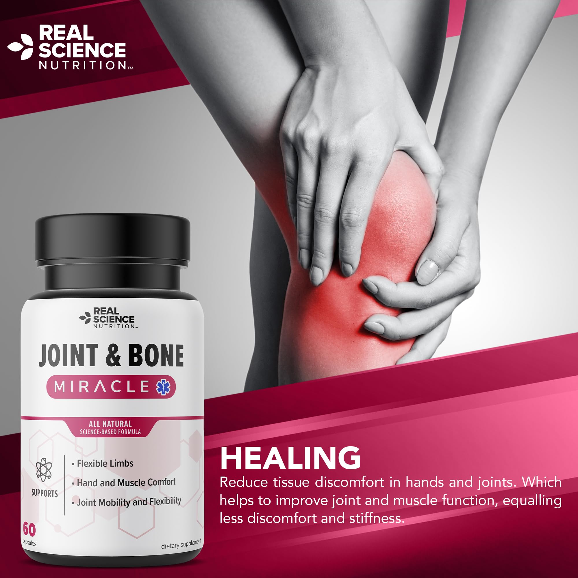 Real Science Nutrition Offers Joint & Bone Miracle for Enhanced Joint Mobility and Alleviating Muscle Discomfort Real Science Nutrition buy supplements canada