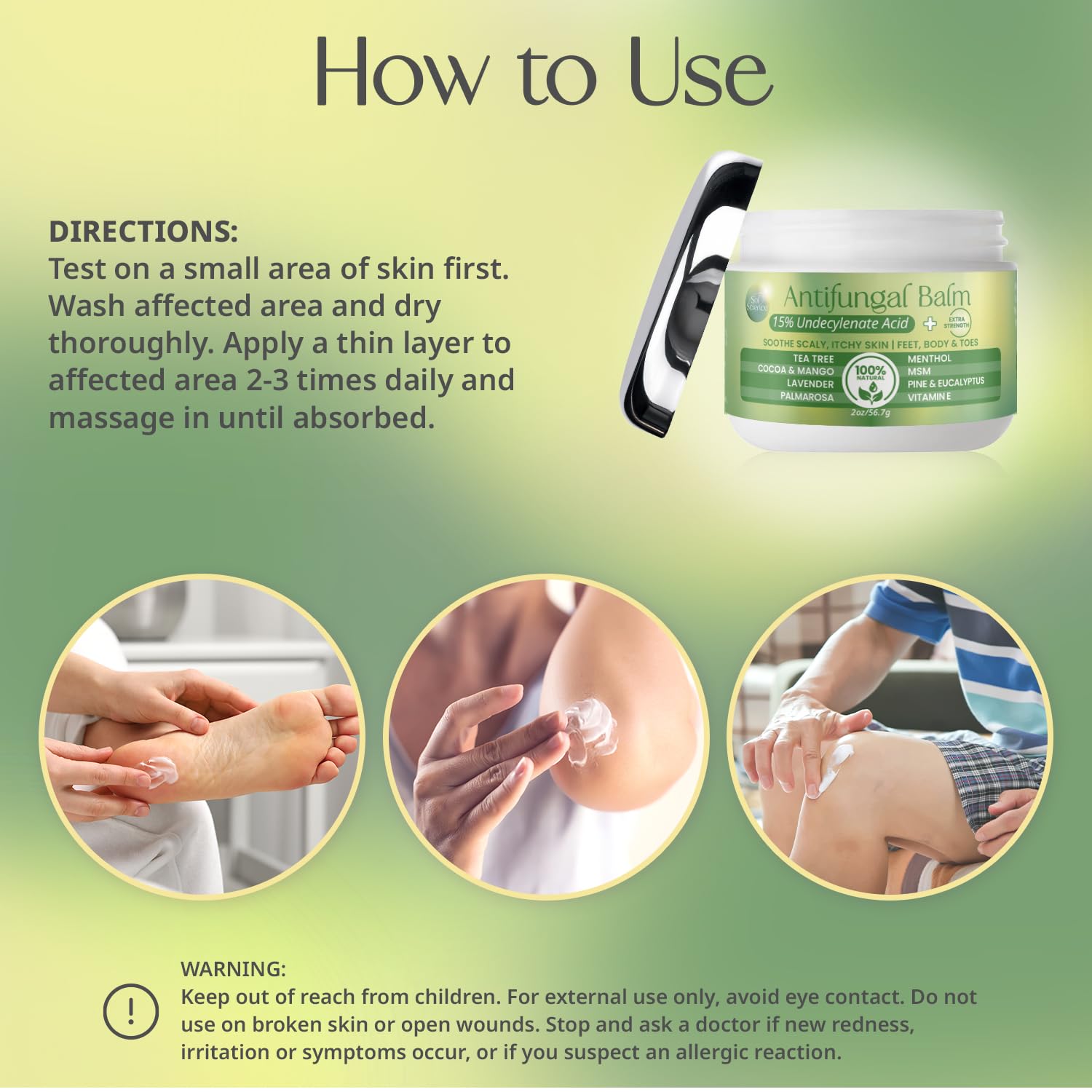 PURPLE CANYON Anti Fungal Balm with 15% Undecylenic Acid – Antifungal for Athletes Foot, Jock Itch & Ringworm – Tea Tree, Menthol & Essential Oils PURPLE CANYON buy supplements canada