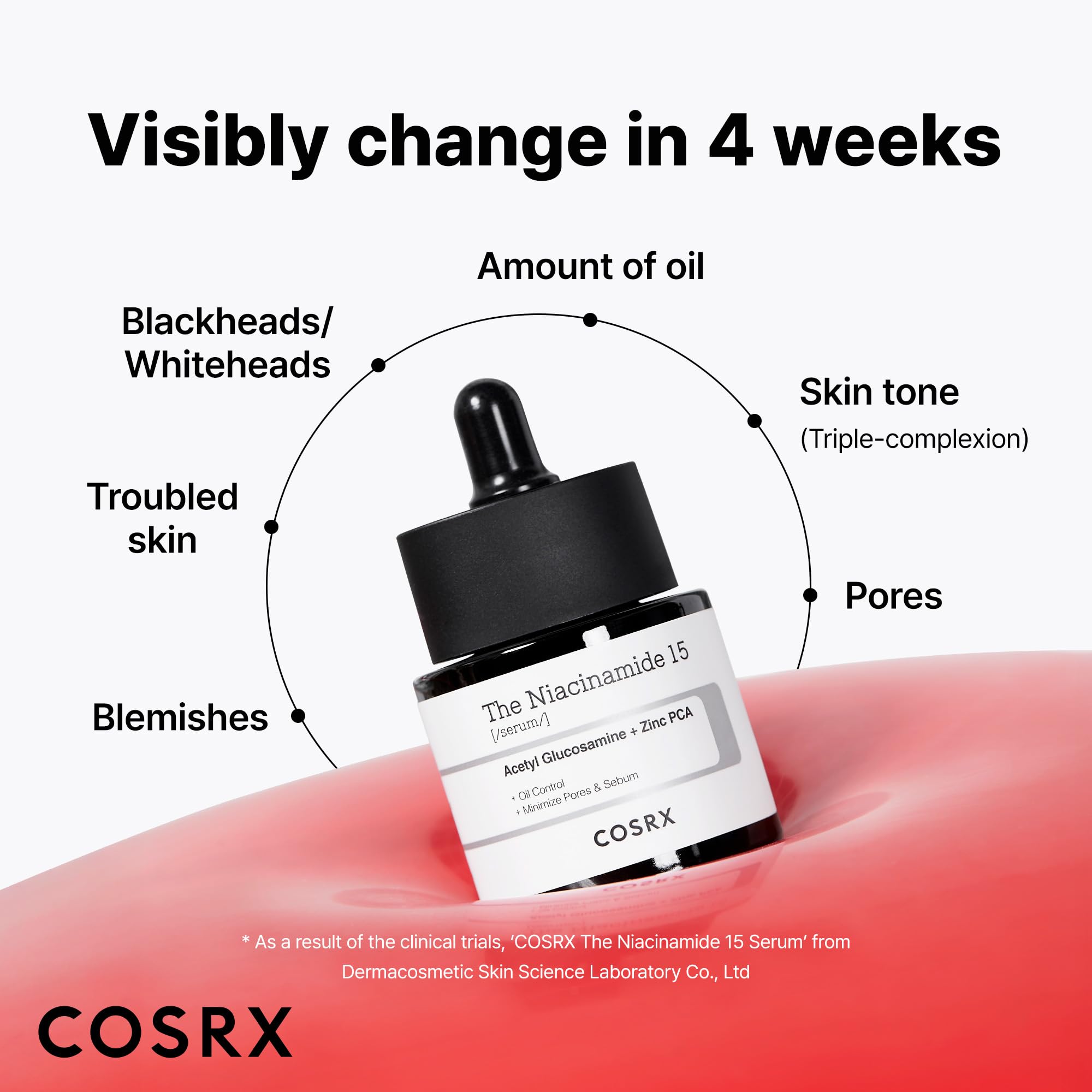 COSRX 15% Niacinamide Face Serum, 0.67 fl oz, Pore Minimizer Serum for Face, Even Skin Tone, Korean Skin Care COSRX buy supplements canada