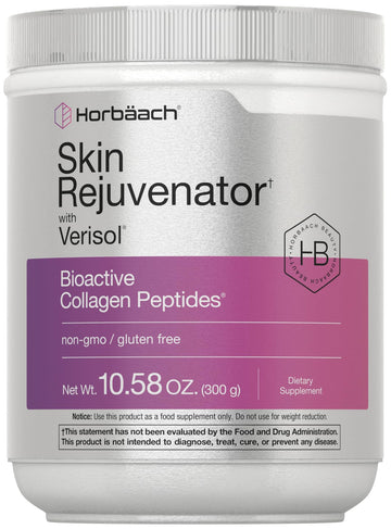 Horbäach Skin Rejuvenator with Verisol 10.58 oz | Bioactive Collagen Peptide Powder | Types I and III | Non GMO, Gluten Free Supplement Horbäach buy supplements canada