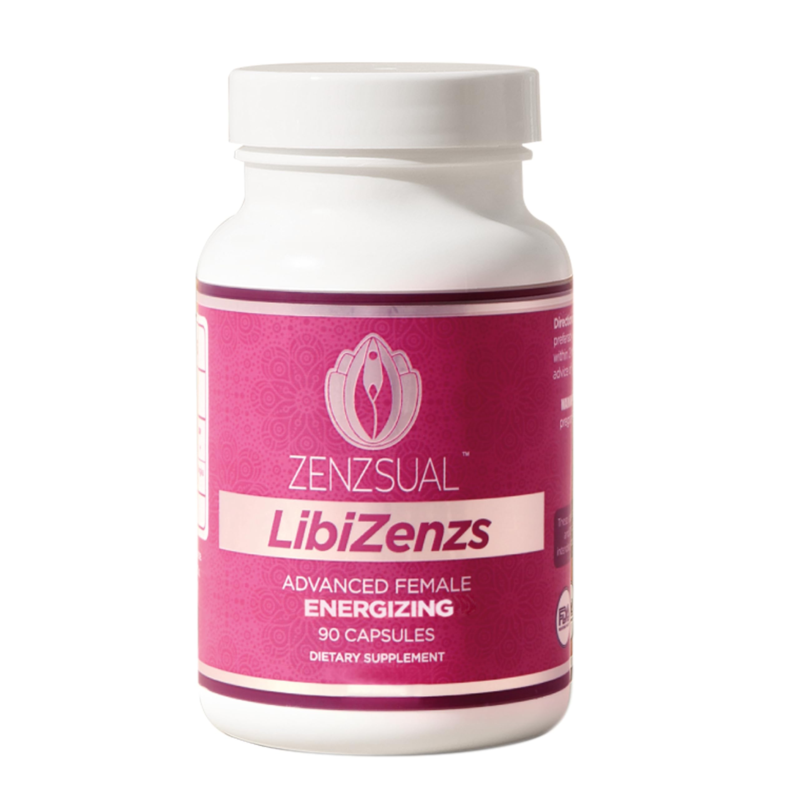 ZENZSUAL Libizenzs – Plant-Based Energy Support Supplement for Women – Caffeine-Free with Maca Root, Ashwagandha & Ginseng – Supports Daily Stamina, Focus & Well-Being – 90 Vegan Capsules ZENZSUAL buy supplements canada