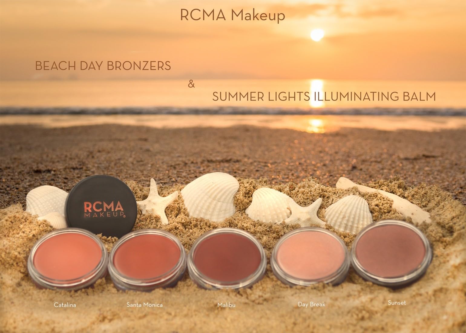 RCMA Beach Day Bronzers | Cream to Powder | Sunny Appearance | Ultra Smooth Texture | Santa Monica .42oz RCMA buy supplements canada