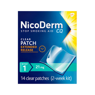 NicoDerm CQ Step 1 Nicotine Patches to Quit Smoking, 21 mg, Stop Smoking NicoDerm buy supplements canada