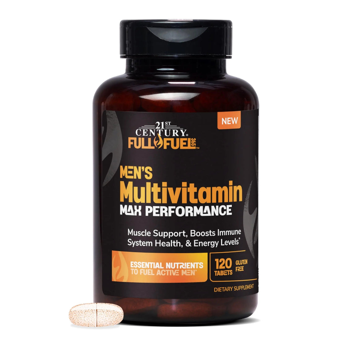 21st Century Full Fuel 365 Active Men’s Multivitamin, 120 Tablets, Daily Vitamins and Minerals for Energy, Muscle Support, Immune Health, No Gluten 21st Century buy supplements canada
