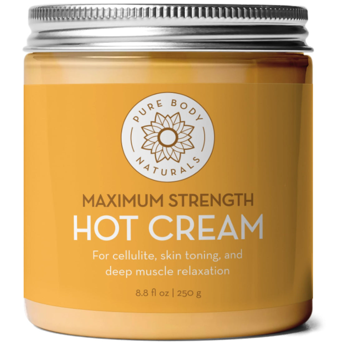 Pure Body Naturals Max Strength Hot Cream – Warming & Cooling Cream with Capsaicin and Menthol – Soothing Comfort for Overworked Muscles – 8.8 oz Pure Body Naturals buy supplements canada