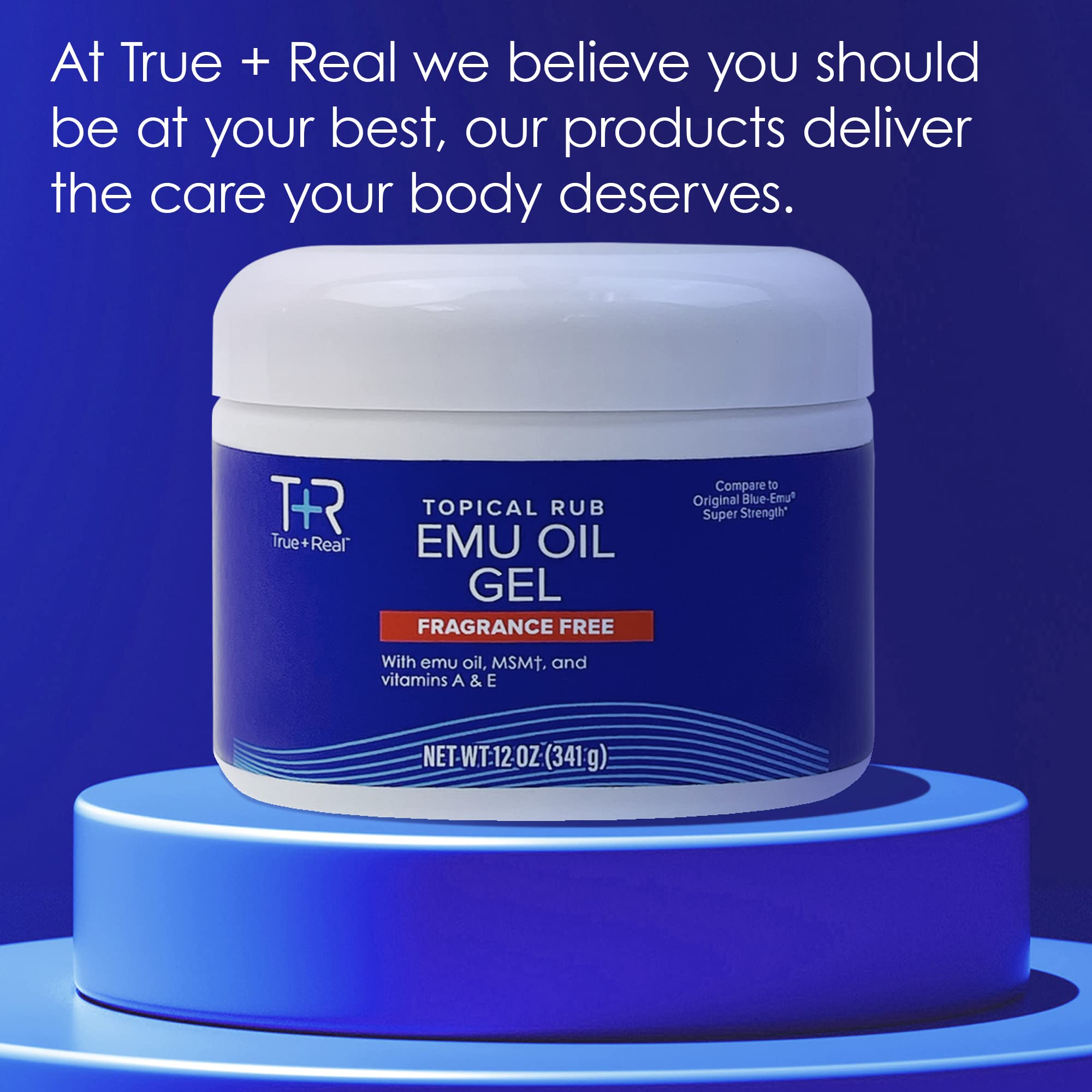 True+Real Emu Oil Gel, 12 oz True+Real buy supplements canada