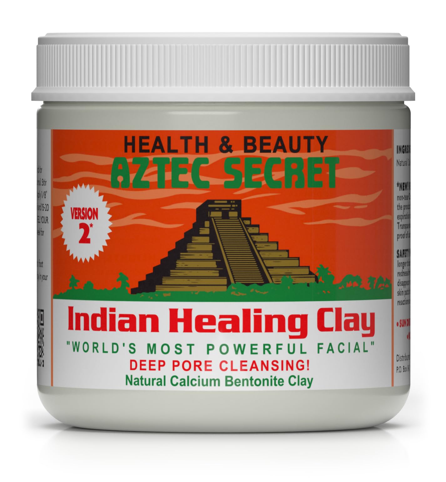 Aztec Secret– Indian Healing Clay 16 Oz – Deep Pore Cleansing Facial & Body Mask – The Original 100% Natural Calcium Bentonite Clay – New Version 2 Aztec Secret buy supplements canada