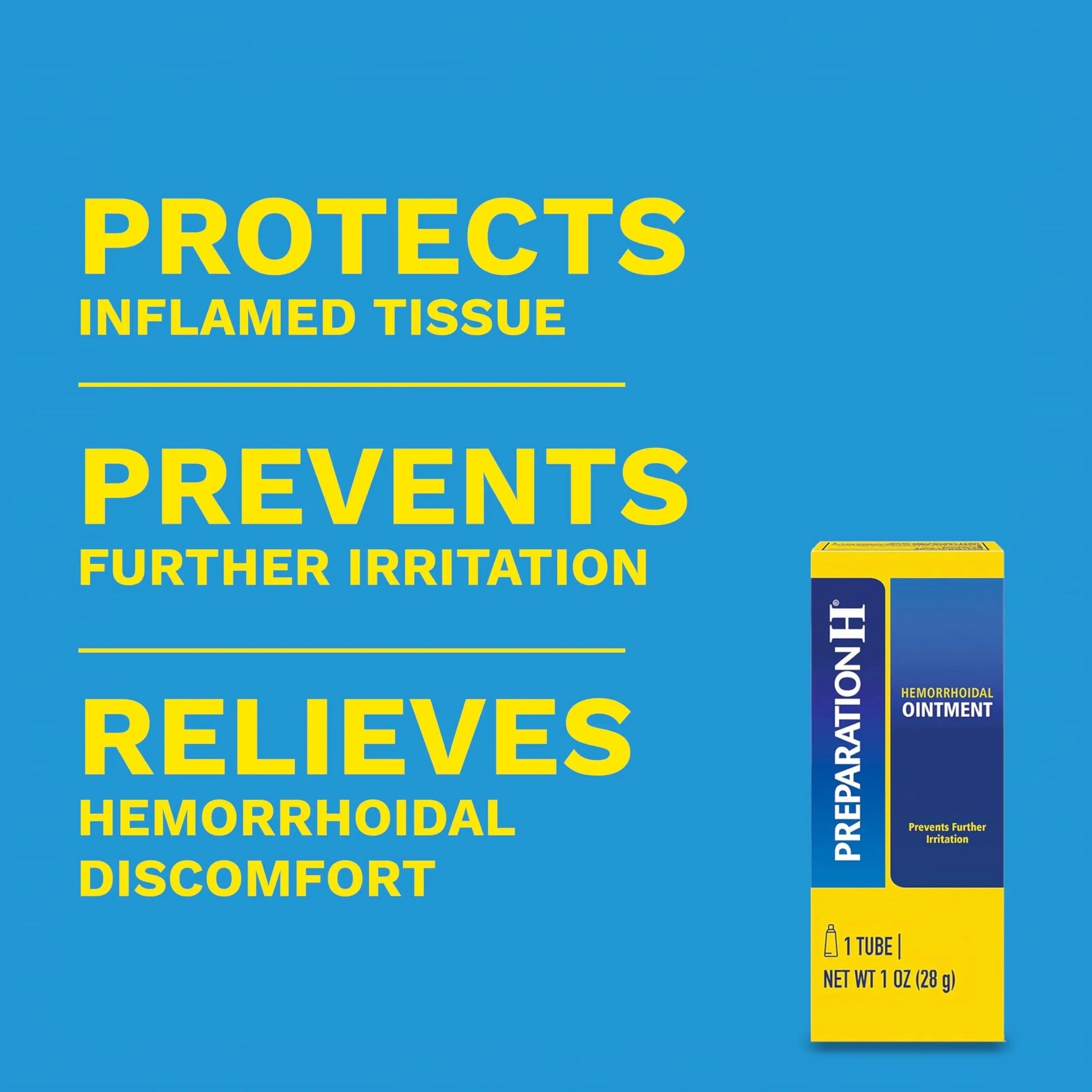 Preparation H Hemorrhoid Ointment, Itching, Burning and Discomfort Relief - 1 Oz Tube Preparation H buy supplements canada