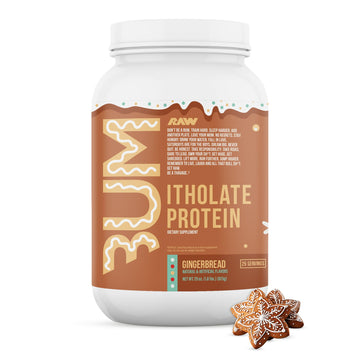 RAW Whey Isolate Protein Powder, Gingerbread (CBUM Itholate Protein) - 100% Grass RAW buy supplements canada