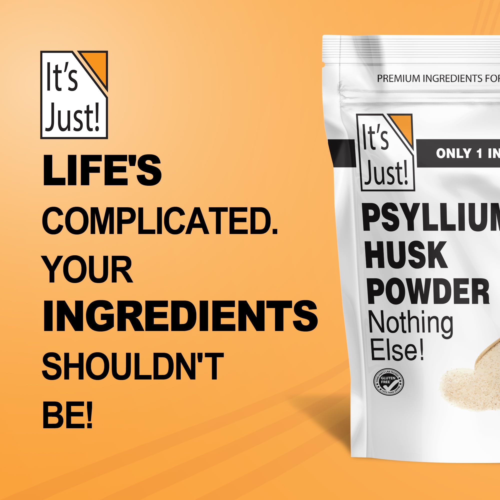 It's Just! - Psyllium Husk Powder, Easy Mixing Dietary Fiber, Cleanse Your Digestive System It's Just! buy supplements canada