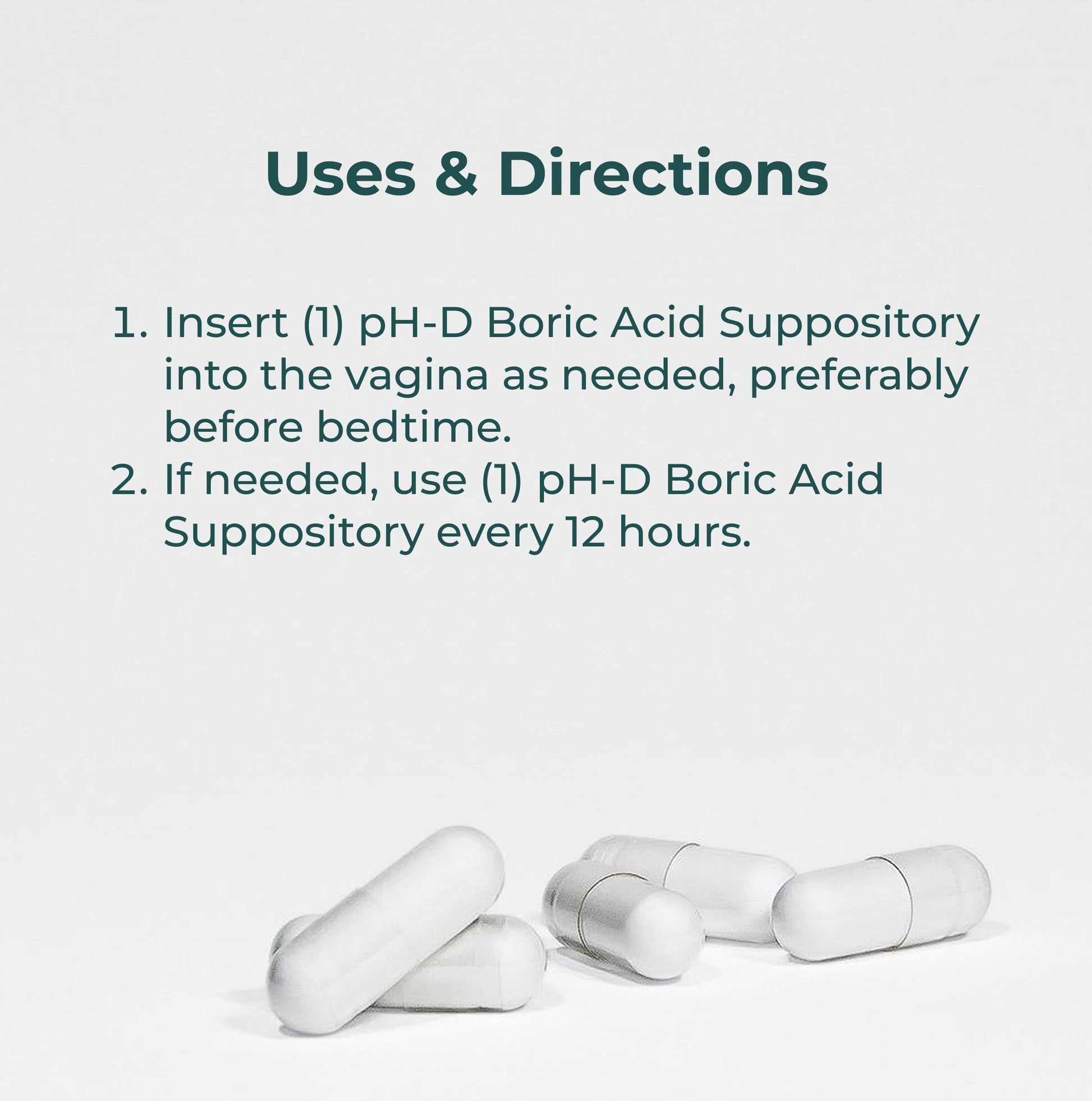 pH-D Feminine Health Support - 600 mg Boric Acid Suppositories - Woman Owned - for Vaginal Odor Use - 36 Count pH-D Feminine Health Support buy supplements canada