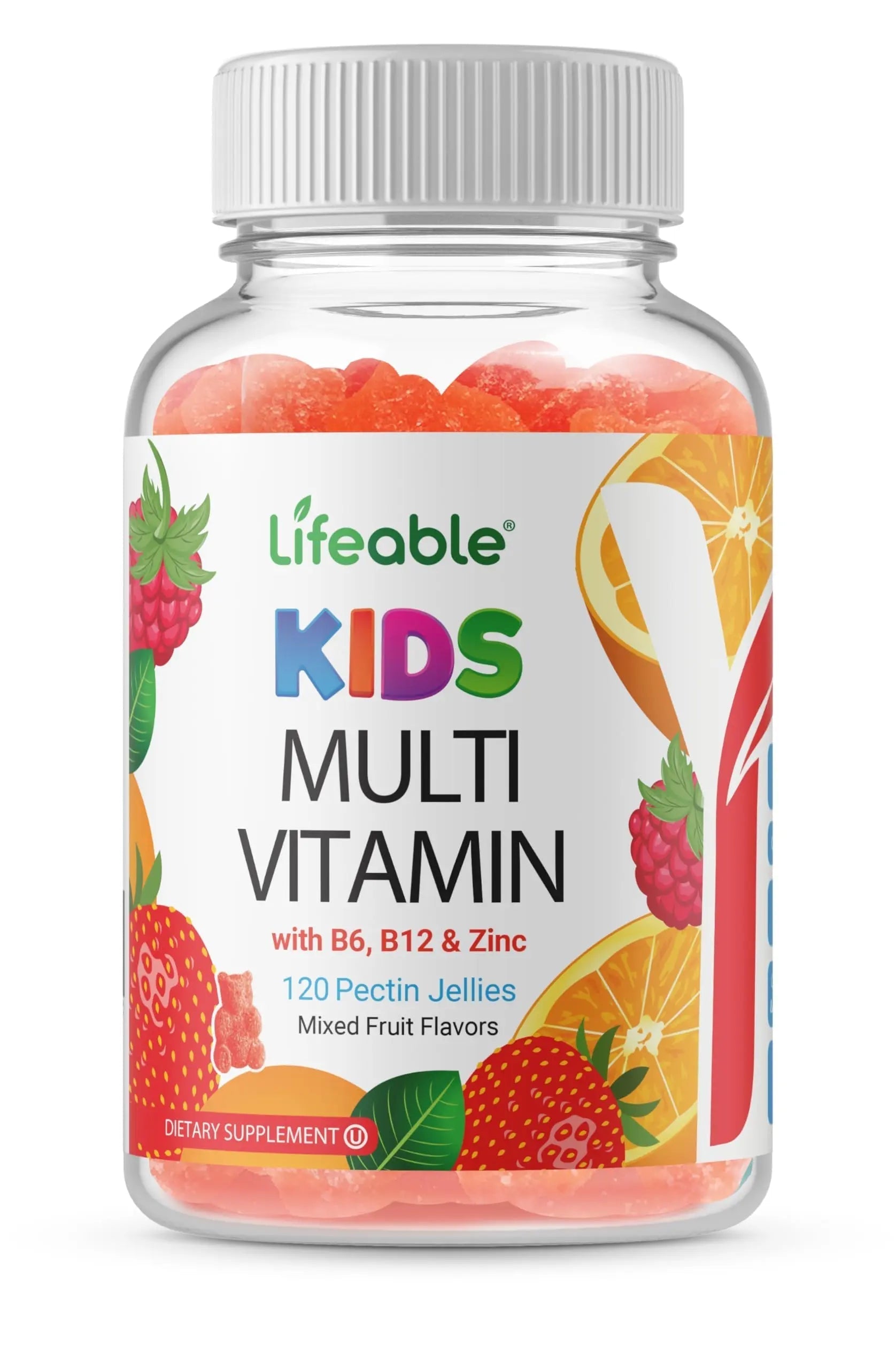 Doctors Finest Multivitamin Gummies for Kids - Vegetarian, GMO-Free & Gluten Free - Great Tasting Fruit Flavors Pectin Chews - 120 Jellies Doctors Orders buy supplements canada