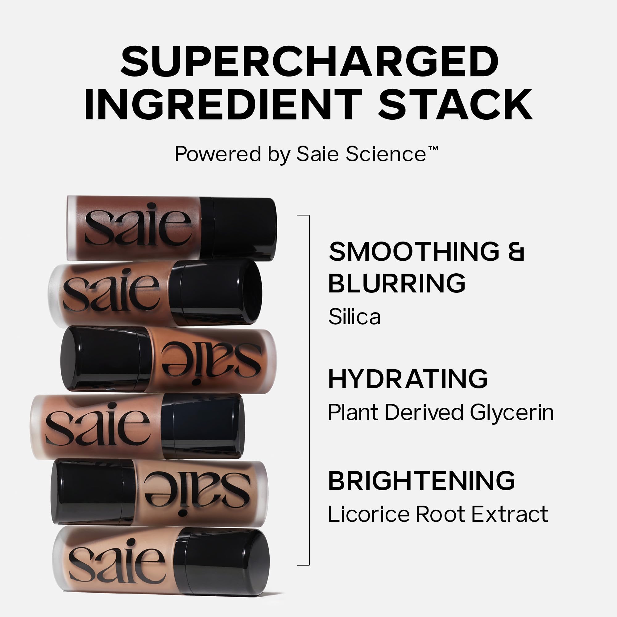 Saie Radiant Glow Duo - Dew Bronze Soft-Focus Liquid Bronzer in Sail (0.4 oz) & Mini Glowy Super Gel Lightweight Illuminator in Sunglow (0.5 oz), Hydrating Makeup Essentials for a Sun-Kissed Glow Saie buy supplements canada