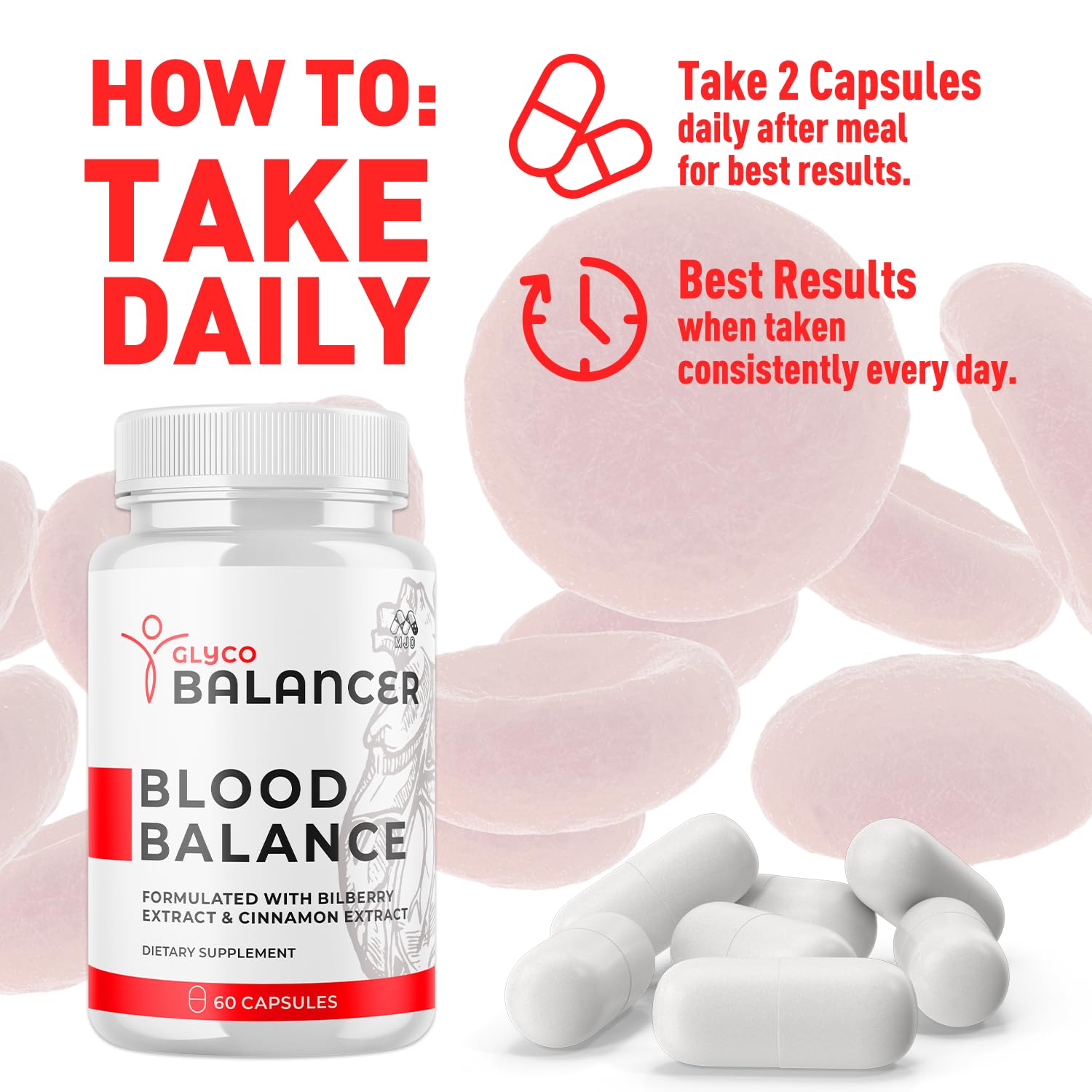 (2 Pack) Glyco Balancer Capsules, Official GlycoBalancer Health Support Pills with All Natural Ingredients, Glyco Balancer Advanced Health Support with Premium Vitamins for Women & Men (120 Capsules) MJO buy supplements canada