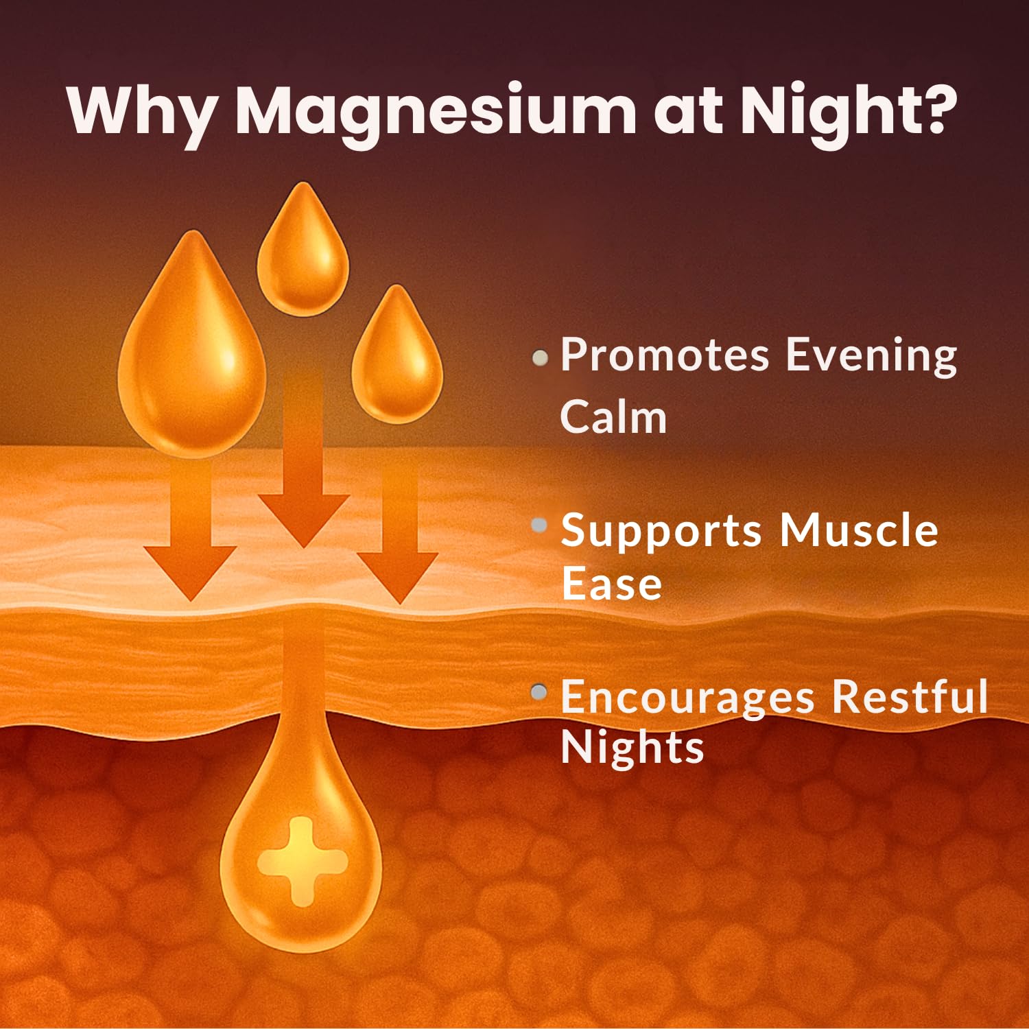 Magnesium Lotion for Sleep & Calm, Topical Magnesium Cream for Relaxation, Nightly Calm, Better Sleep, and for Leg Cramps & Pain SHUIKU buy supplements canada