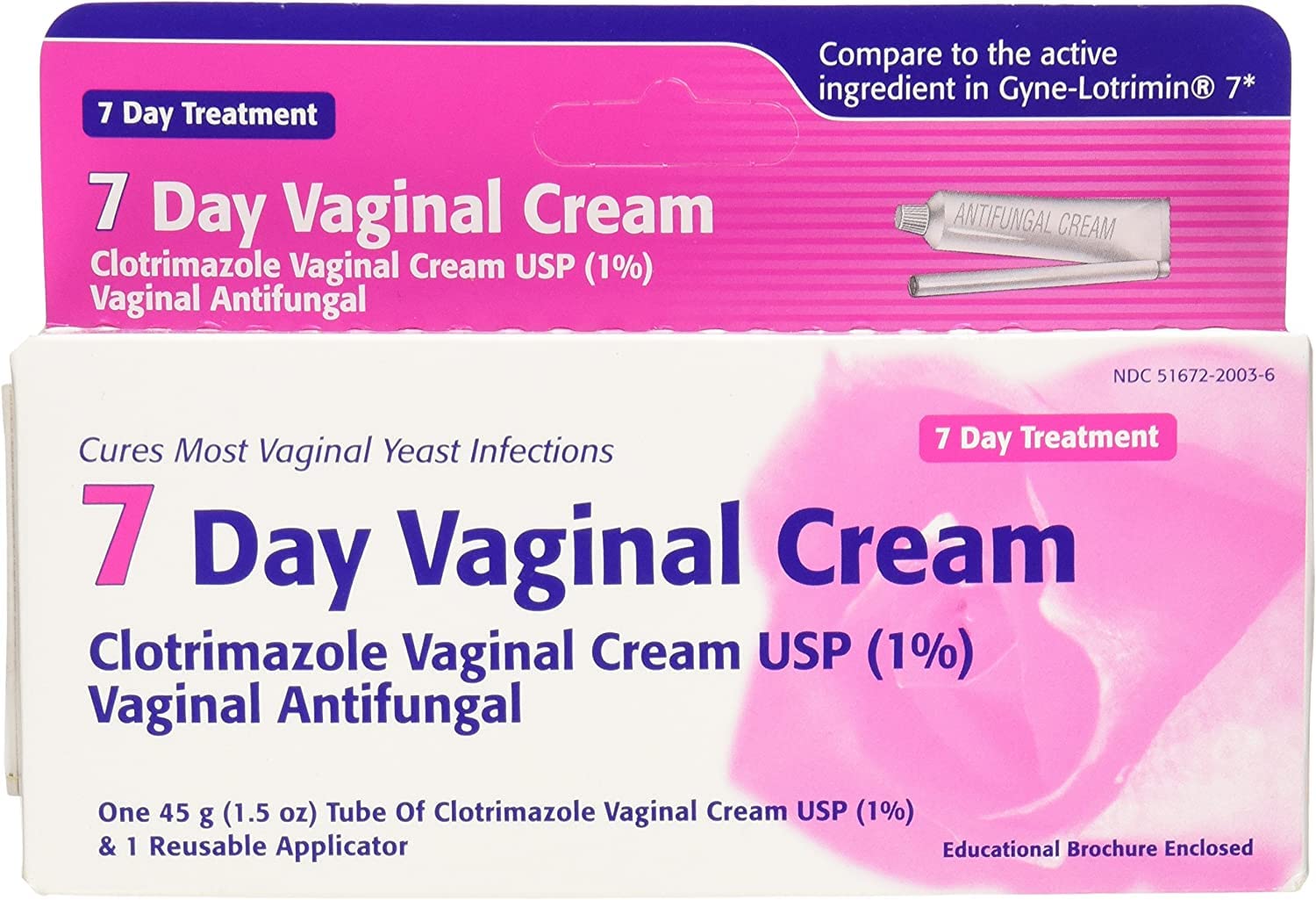 Taro Clotrimazole 7 Vaginal Cream 45 g (Pack of 8) TARO buy supplements canada