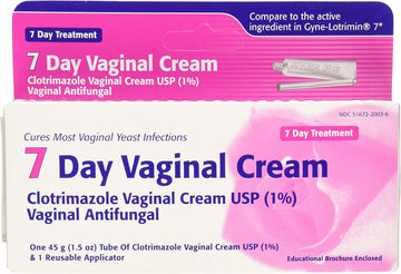 Taro Clotrimazole 7 Vaginal Cream 45 g (Pack of 8) TARO buy supplements canada