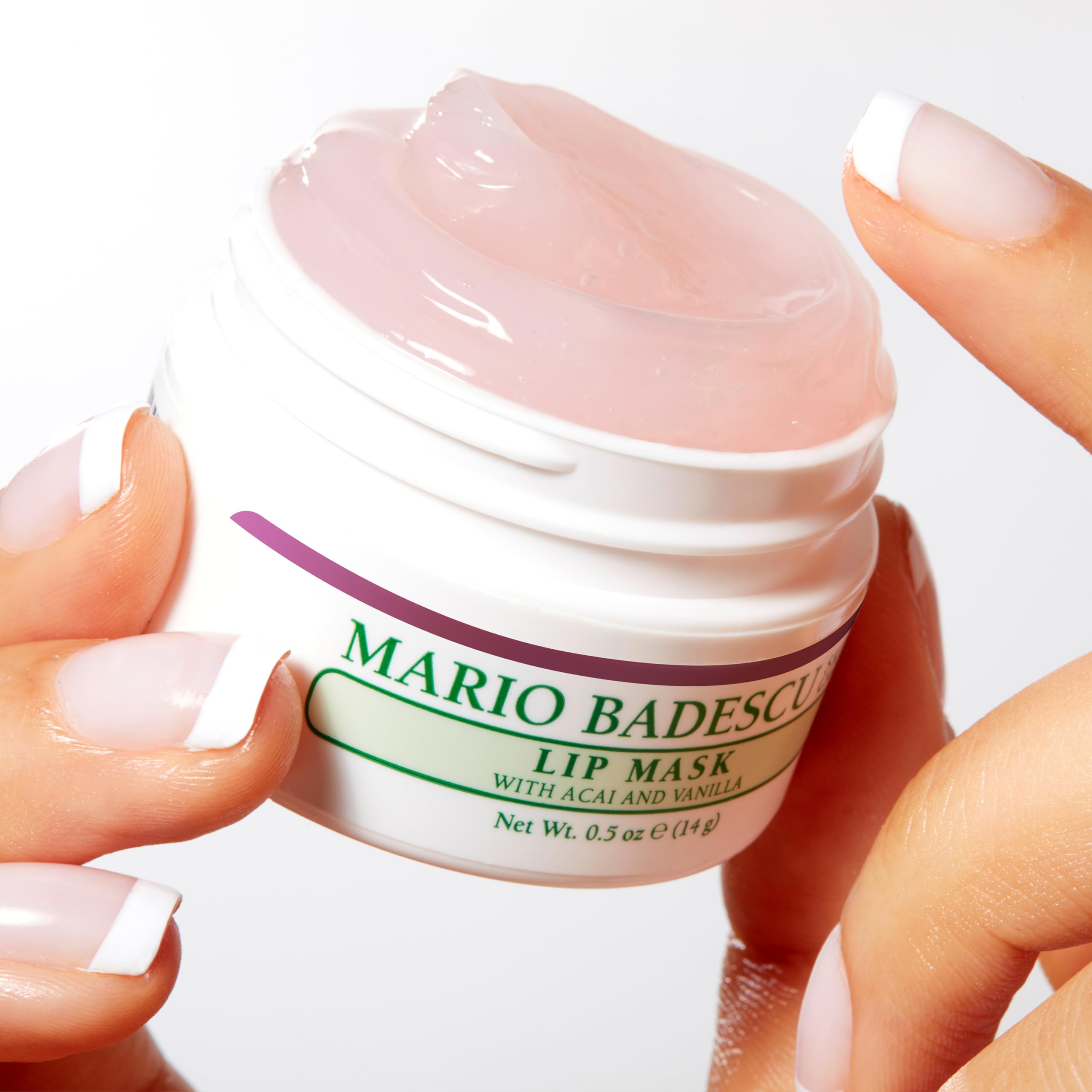 Mario Badescu Lip Mask with Acai and Vanilla for All Skin Types, Overnight Lip Treatment Enriched With Skin Mario Badescu buy supplements canada