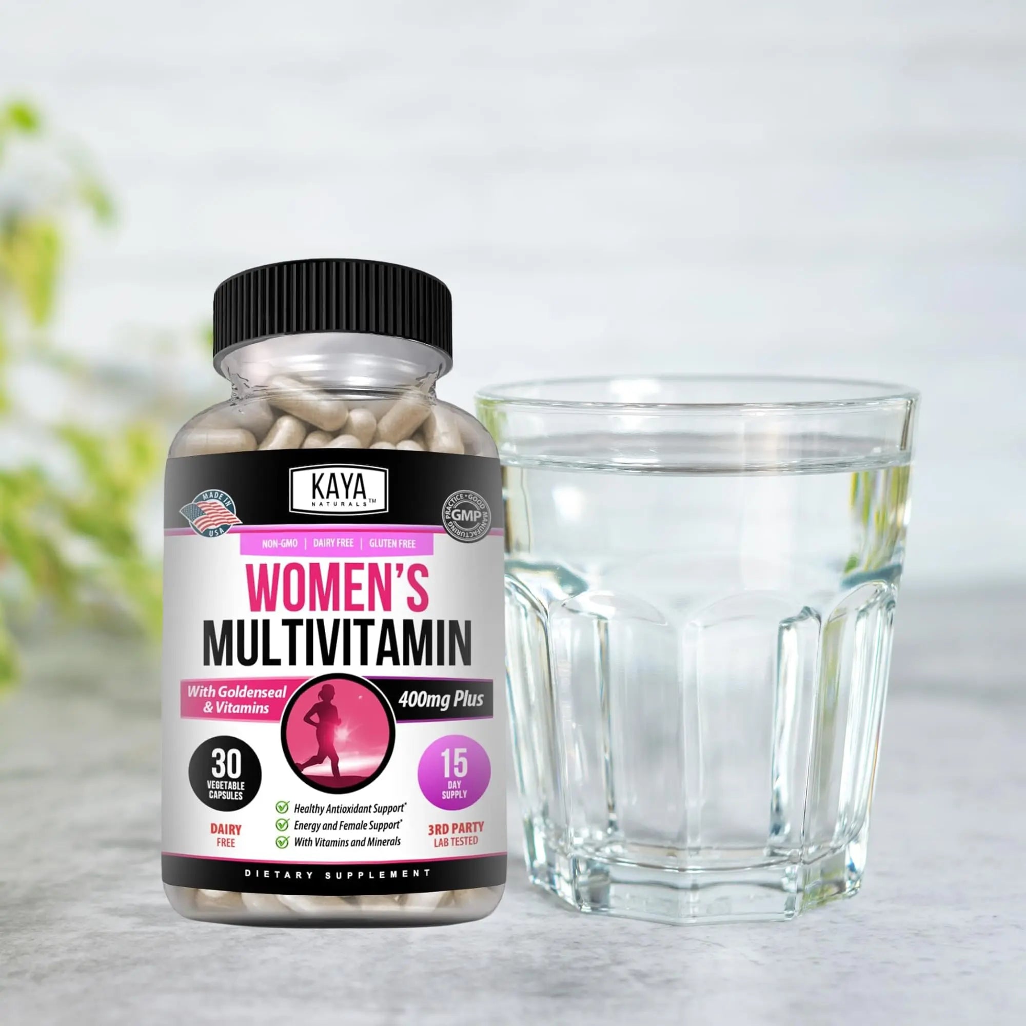 Kaya Naturals Women's Multivitamin, Overall Healthy Antioxidant, and Immune Support, Vitamins A, D, C, E, Biotin Kaya Naturals buy supplements canada