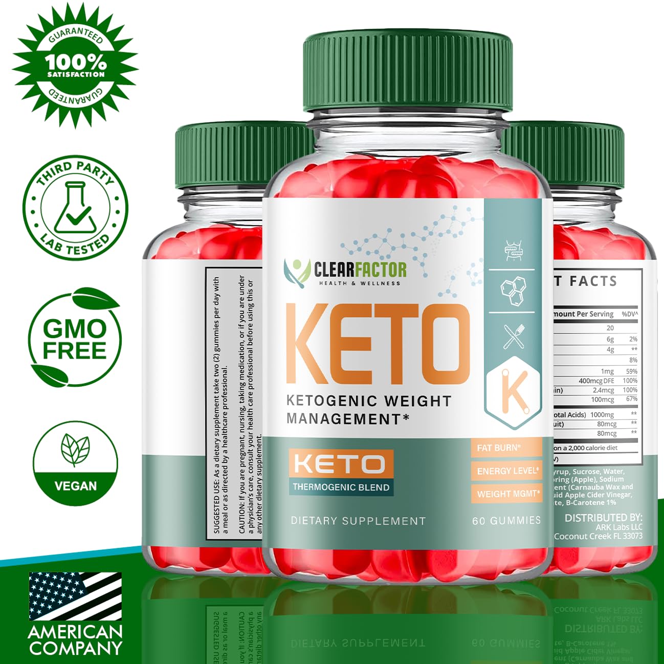 (2 Pack) Clear Factor Gummies, Clear Factor ACV Gummies, Clear Factor Gummy, Clear Factor Ark Labs buy supplements canada