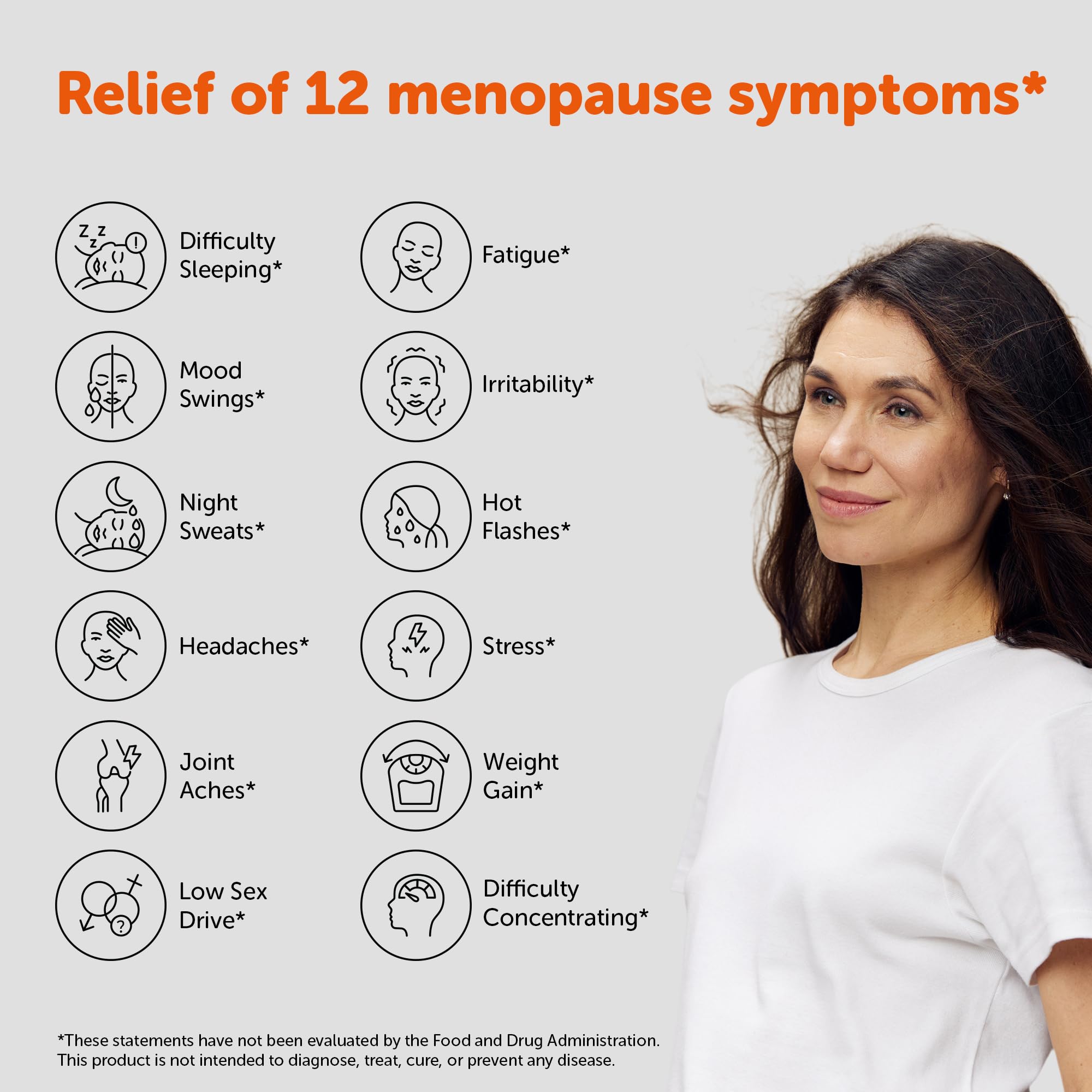 Amberen Menopause Supplement for Women, 60 Gummies, Clinically Proven, Helps Support Hormone Balance, Helps Relieve 12 Menopause Symptoms: Hot Flashes, Night Sweats, Mood Swings and More Amberen buy supplements canada