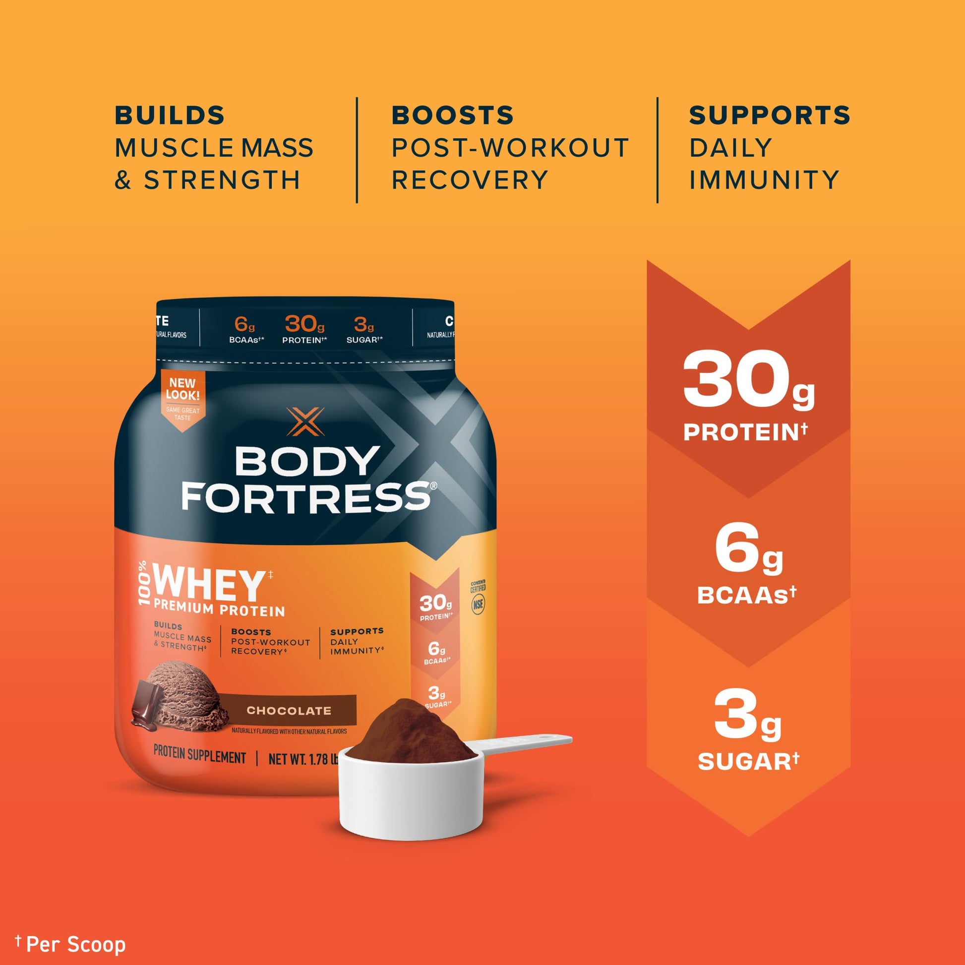 Body Fortress Super Advanced Isolate Protein, Chocolate Protein Powder Supplement Body Fortress buy supplements canada